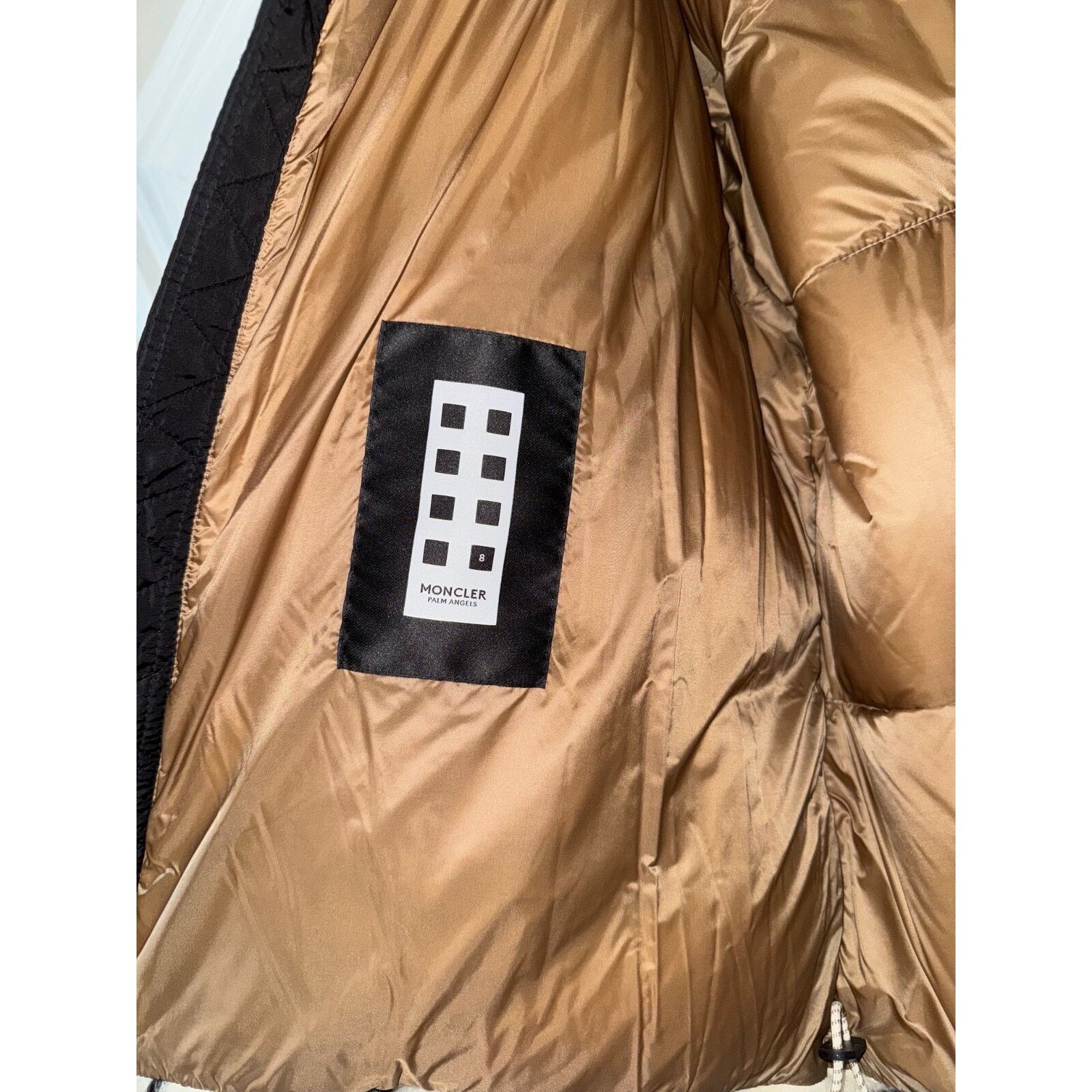 Moncler Moncler x Palm Angels Baden Paisley White Black Men's TG 4 Size US L / EU 52-54 / 3 - 11 Thumbnail