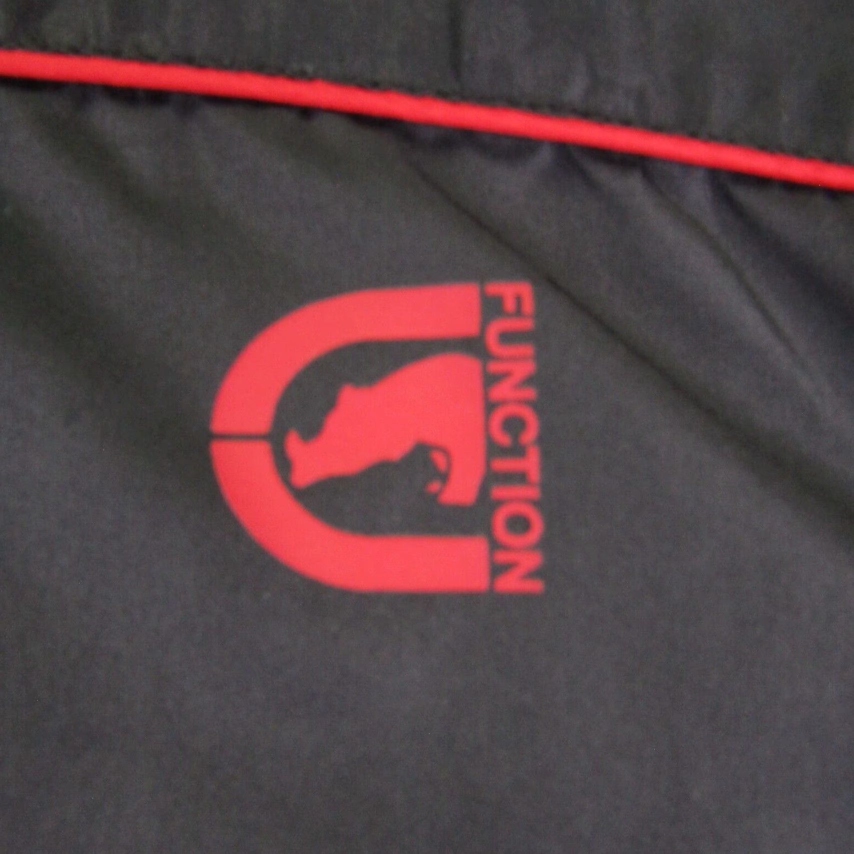 Ecko Unltd. VINTAGE Ecko Function Jacket Mens Medium Black Reversible XSC Fleece Windbreaker Coat Size US M / EU 48-50 / 2 - 3 Thumbnail
