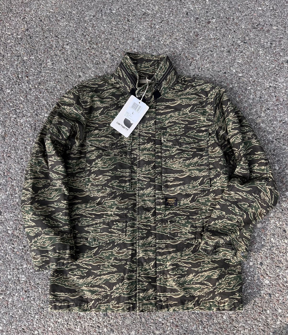 Carhartt × Carhartt Wip Carhartt Utility Camo Logo Jacket Size US L / EU 52-54 / 3 - 1 Thumbnail