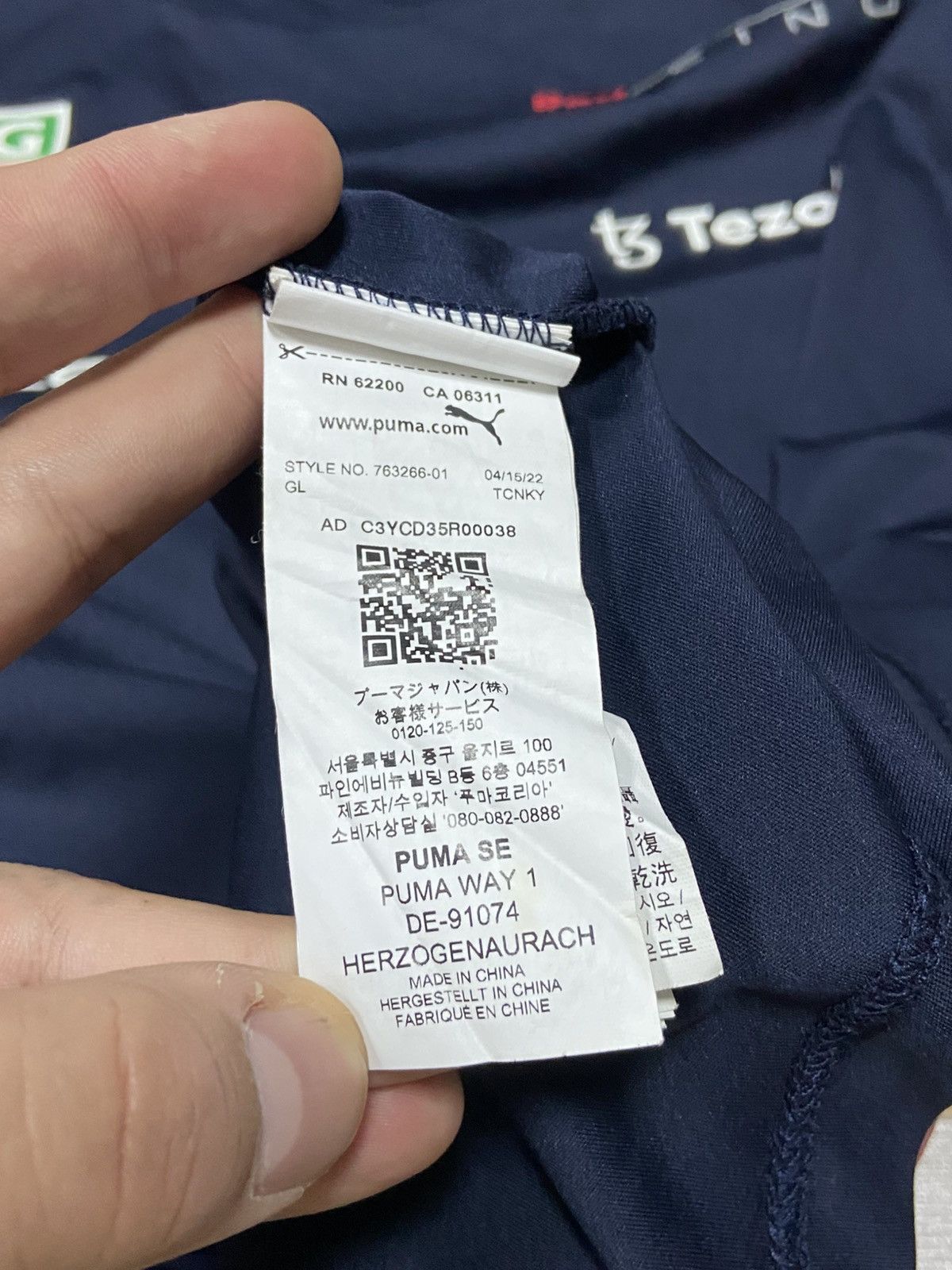 Puma × Red Bull Puma Red Bull over print big logo racing t-shirt Pirelli Size US S / EU 44-46 / 1 - 6 Thumbnail