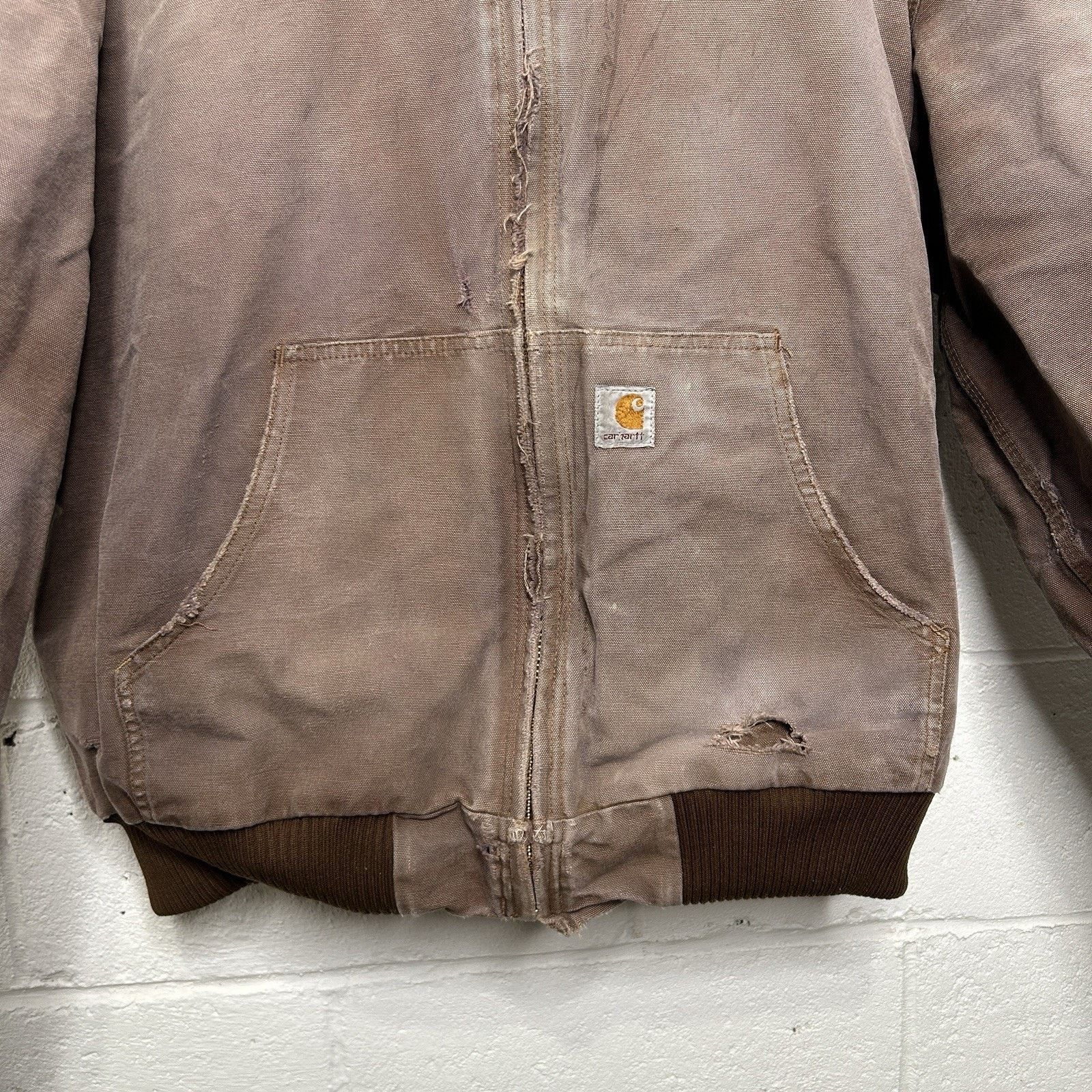 Carhartt Vintage Dyed Carhartt Hooded Active Jacket “Brown” J140 BRN Size US L / EU 52-54 / 3 - 4 Thumbnail