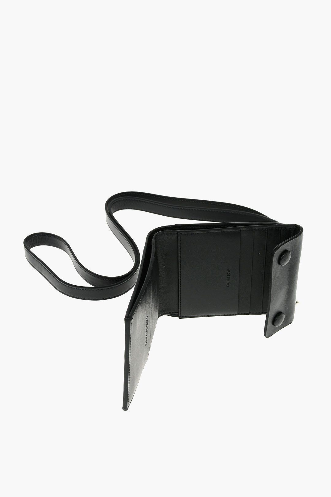 Neil Barrett **NEIL BARRETT Metal Monogram Leather Strap Bag Size ONE SIZE - 5 Thumbnail