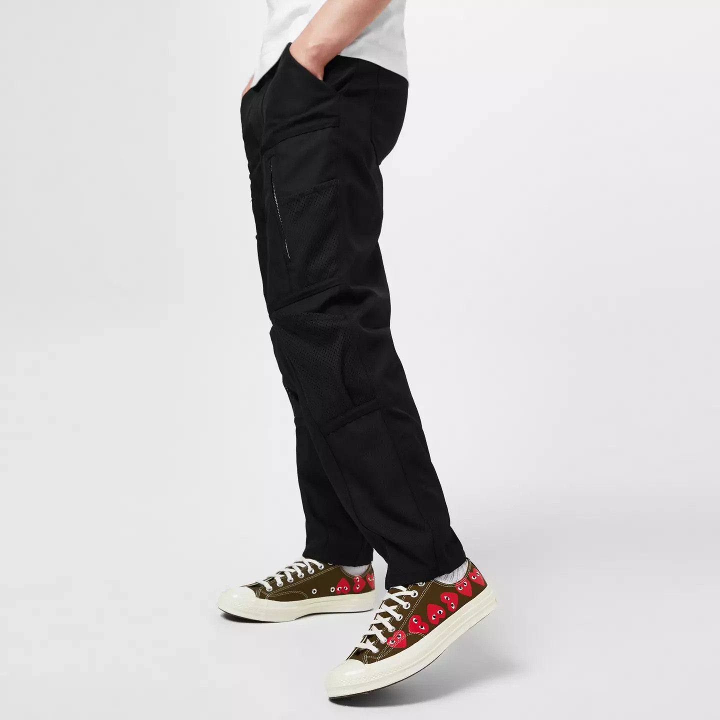 Comme des Garcons PLAY × Converse o1g2r1mq0426 Chuck Taylor Low Top Trainers in Khaki Size US 5 / EU 37 - 2 Thumbnail