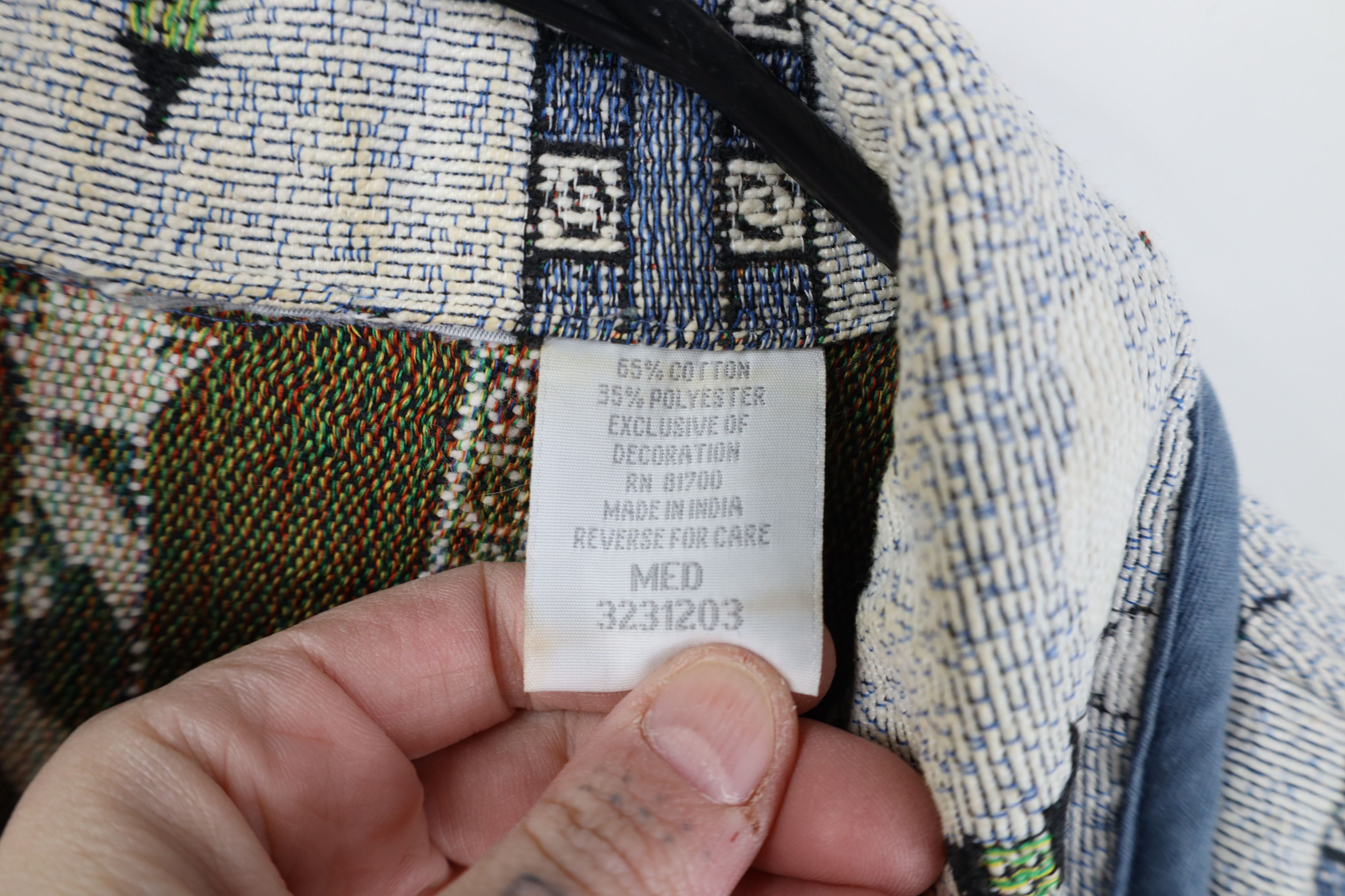Vintage Vintage 90s Streetwear Lighthouse Needlepoint Jacket Size M / US 6-8 / IT 42-44 - 12 Thumbnail