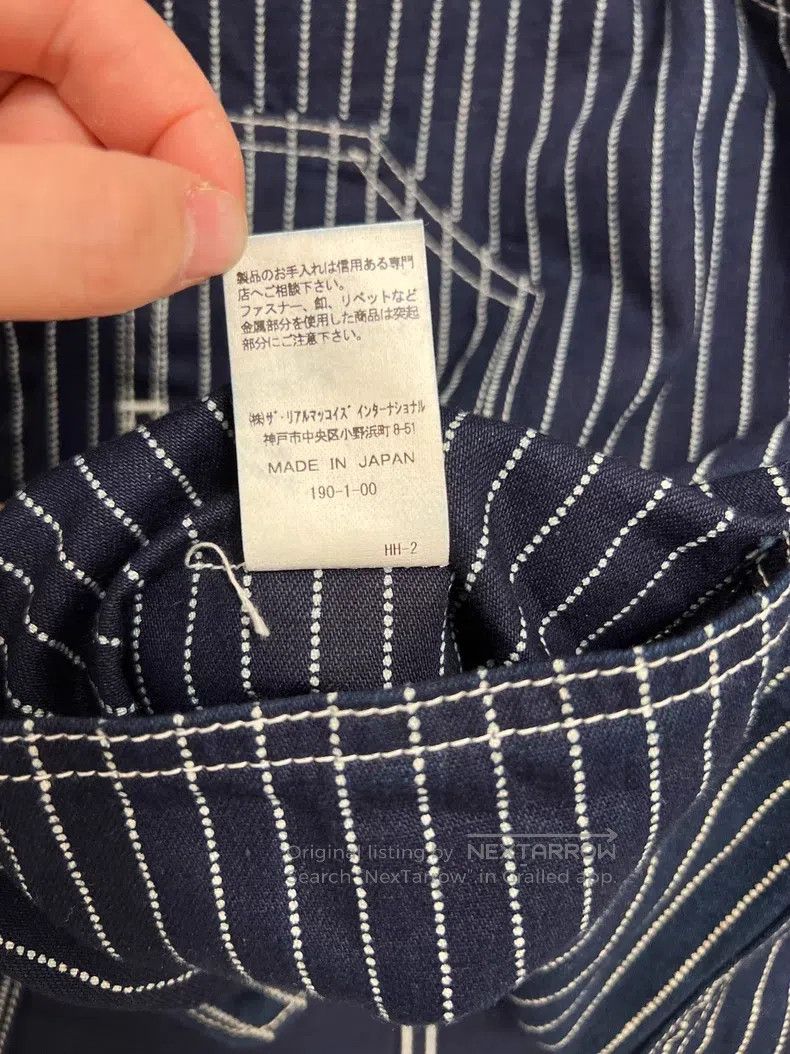The Real McCoy's The Real McCoys Pull out the dyed denim jacket Size US M / EU 48-50 / 2 - 9 Thumbnail