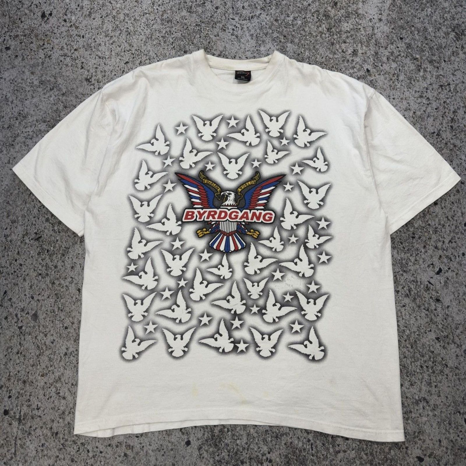 Rap Tees Thrashed Faded Diplomats Rap Tee ERD Grunge Chrome Size US XXL / EU 58 / 5 - 5 Thumbnail