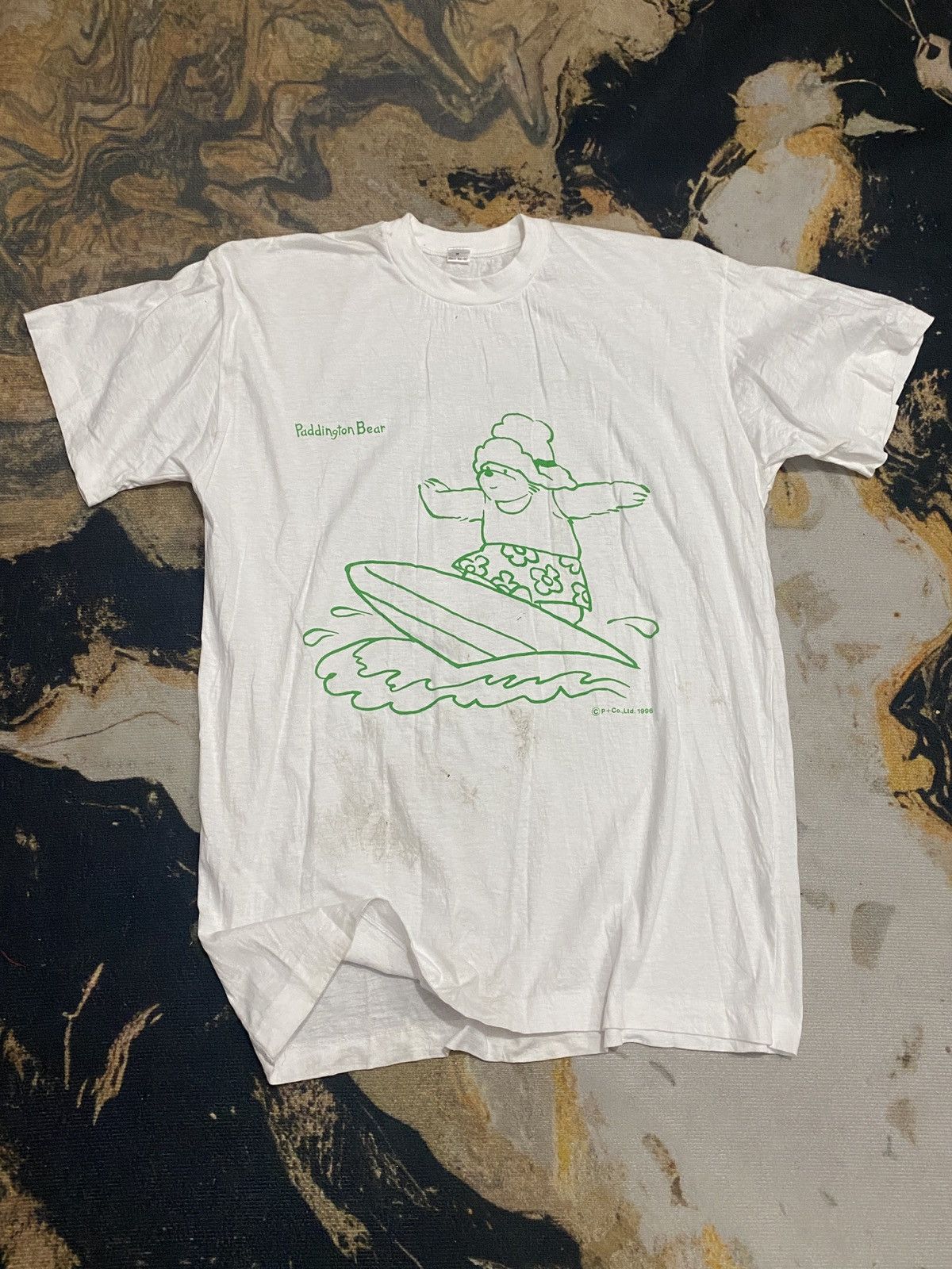Vintage 90’ Paddington Bear Movie Cartoon Tee