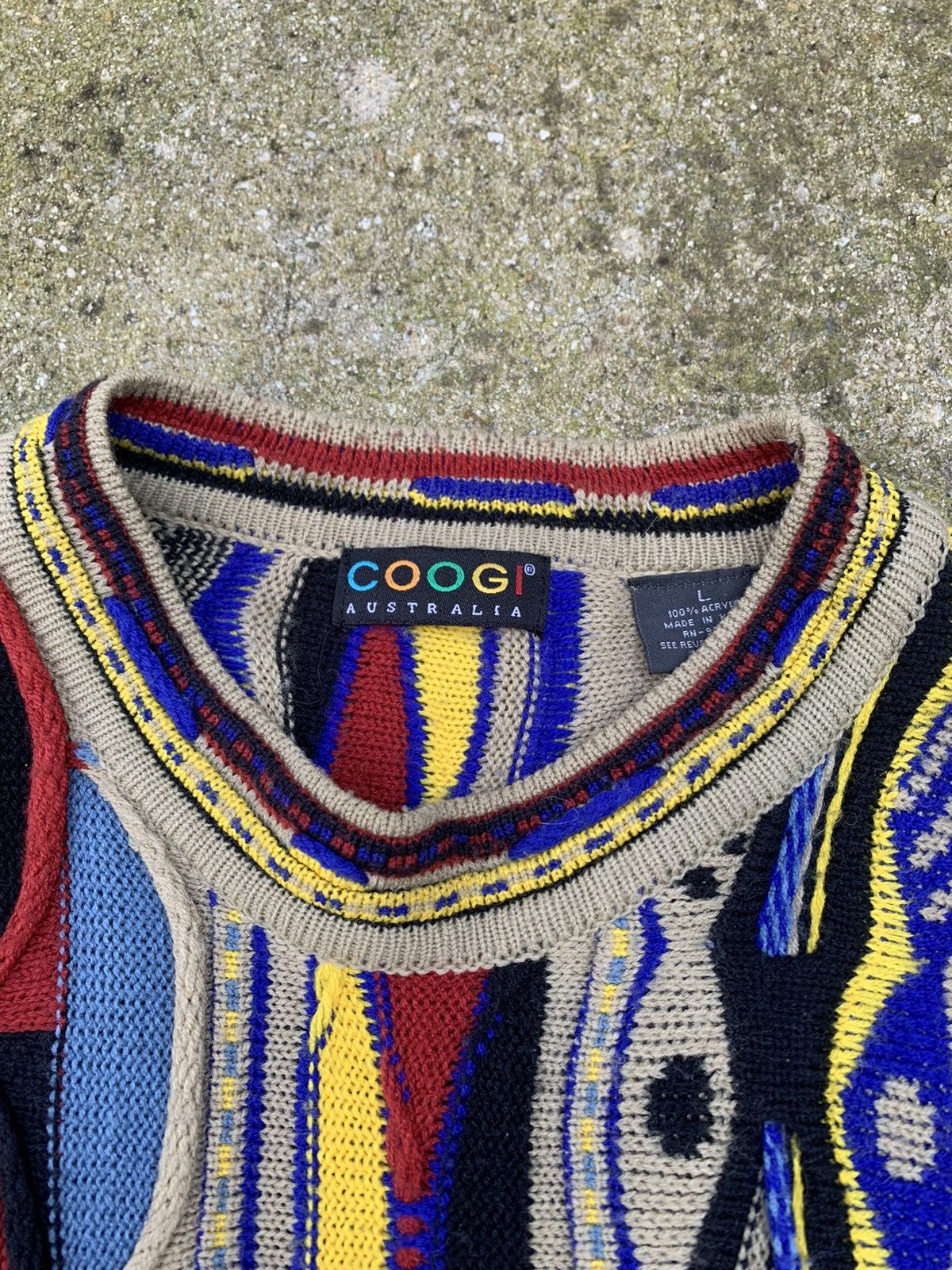 Coogi Vintage Coogi Australia Patterned Sweater Size US L / EU 52-54 / 3 - 2 Thumbnail