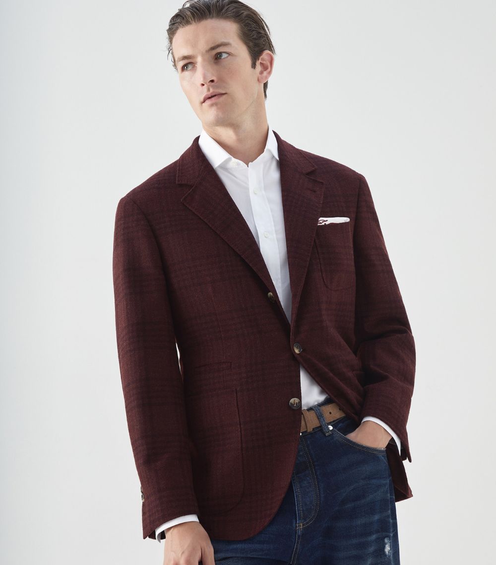 Brunello Cucinelli Jacket in Red Size US M / EU 48-50 / 2 - 1 Thumbnail