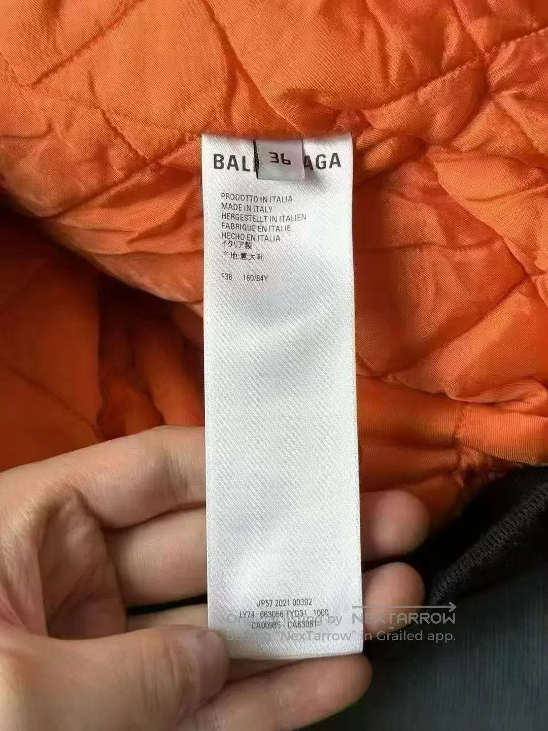 Balenciaga Balenciaga Padded Jacket| Size XS / US 0-2 / IT 36-38 - 4 Thumbnail