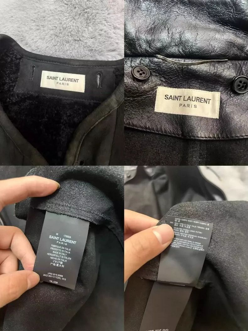Saint Laurent Paris Saint Laurent Paris 19 Spring/Summer Poster Cowhide Hooded Size US S / EU 44-46 / 1 - 6 Thumbnail