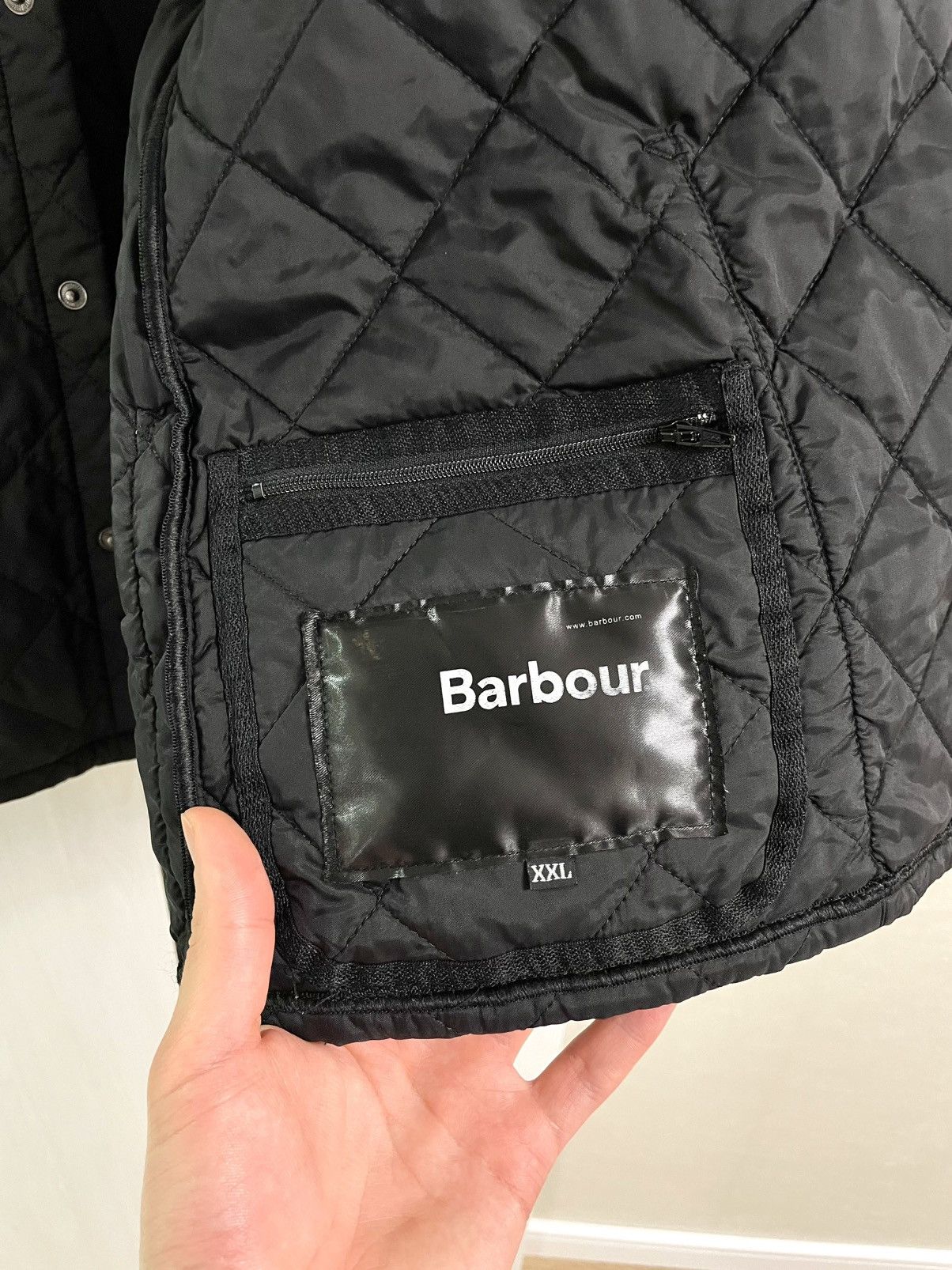 Barbour Barbour Heritage Liddesdale Quilted Jacket Coat Size US XXL / EU 58 / 5 - 4 Thumbnail