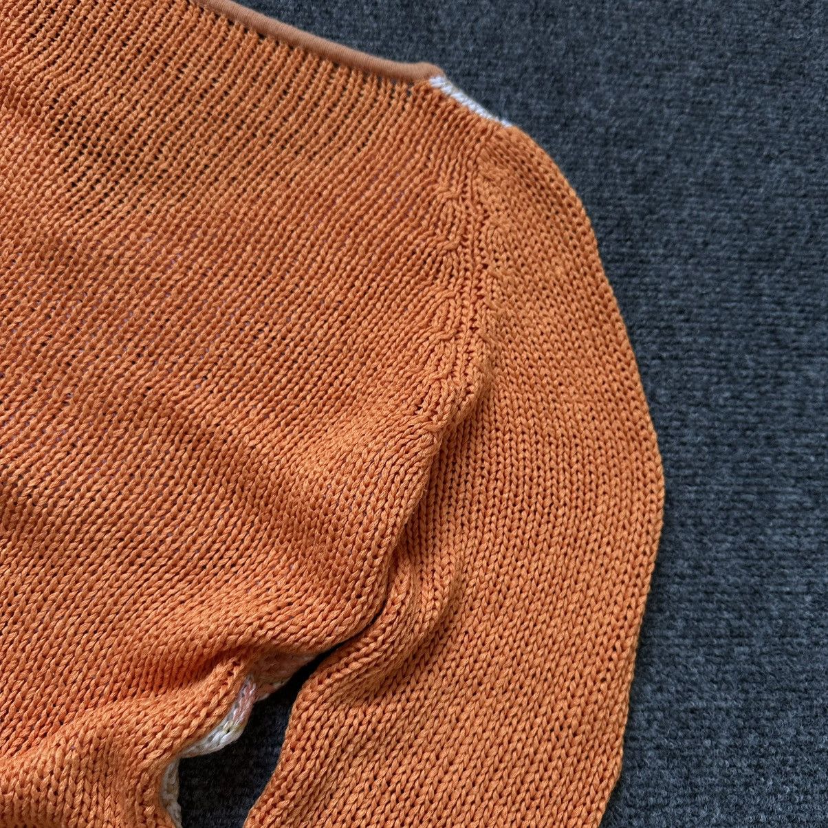 If Six Was Nine VTG Knit V Neck Sweater Long Y2K 00s USA Hype Trend Pop Grun Size S / US 4 / IT 40 - 13 Thumbnail