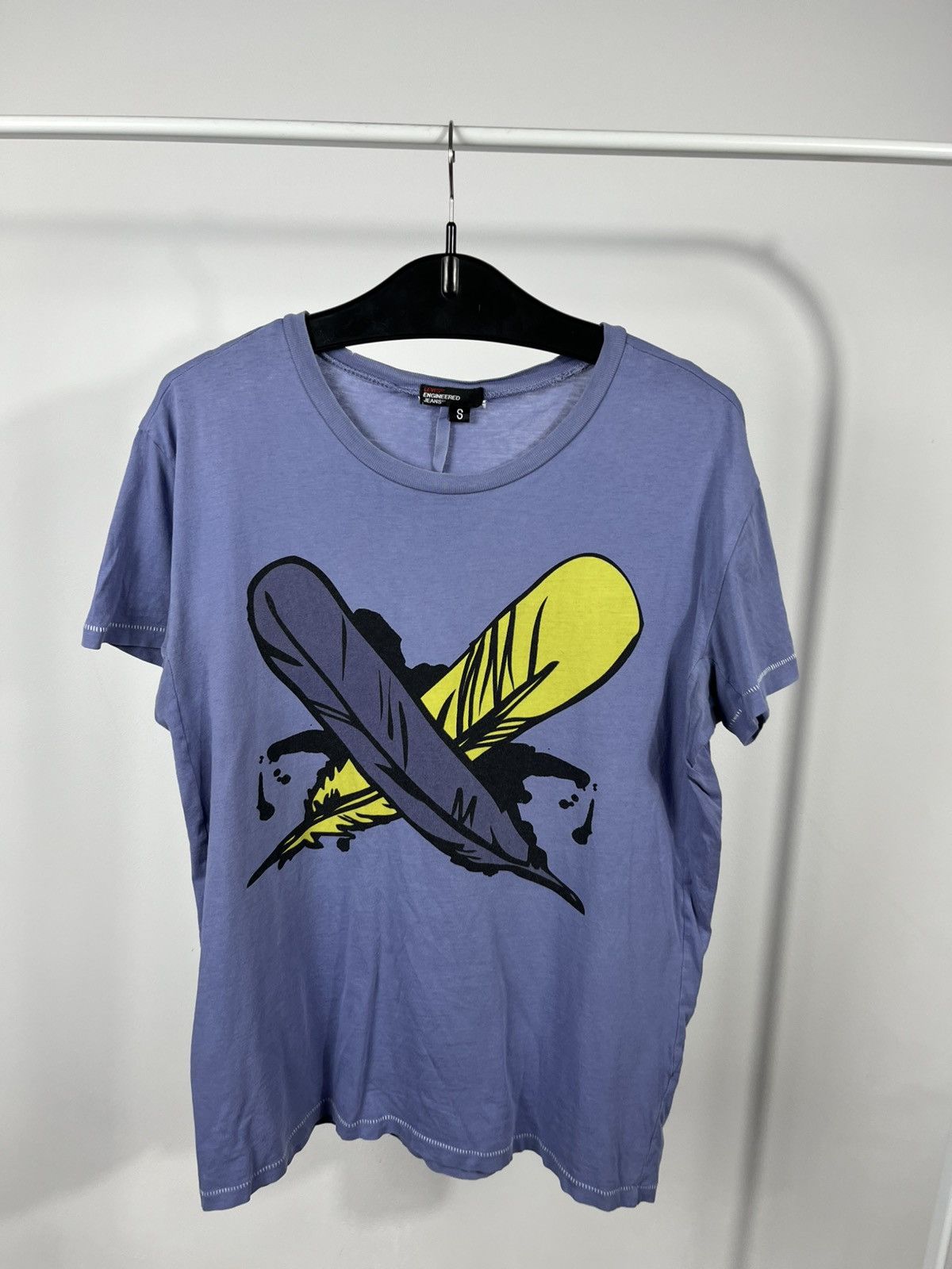 Levi's Levi’s Engineered Jeans Graphic T Shirt Purple Size S Size US S / EU 44-46 / 1 - 2 Thumbnail