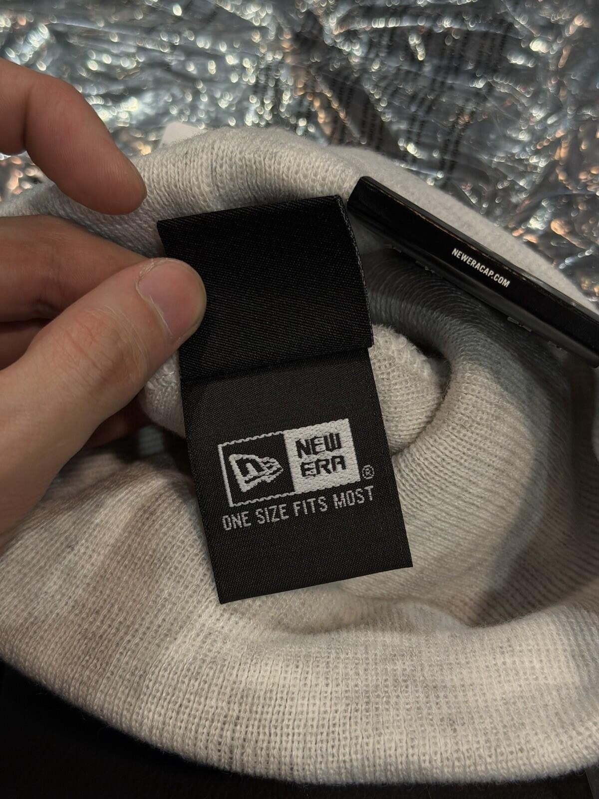 Supreme Supreme New Era Devil S Logo Beanie - Grey - Brand New Size ONE SIZE - 8 Thumbnail