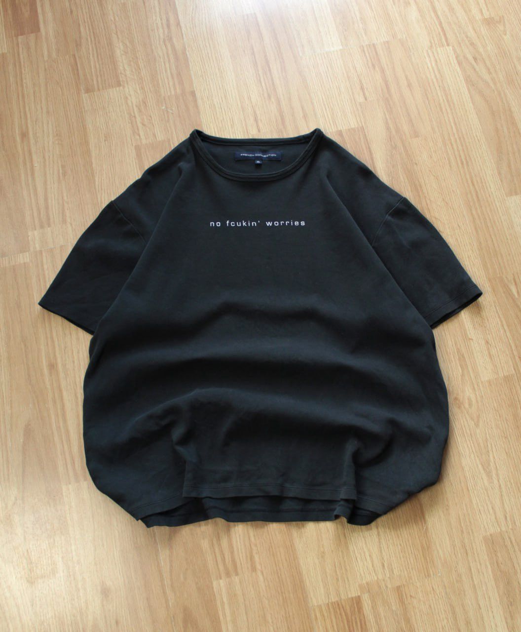 FCUK × French Connection 🔥 Rare FCUK X FRENCH CONNECTION SIMPLE TEE SHIRT Y2K Japan Size US S / EU 44-46 / 1 - 2 Thumbnail