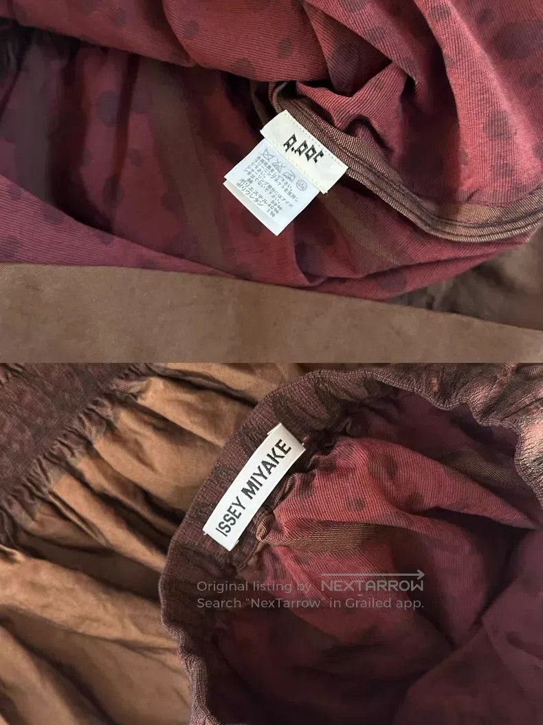 Issey Miyake Issey Miyake Brown Skirt Size 25" / US 0 / IT 36 - 8 Thumbnail
