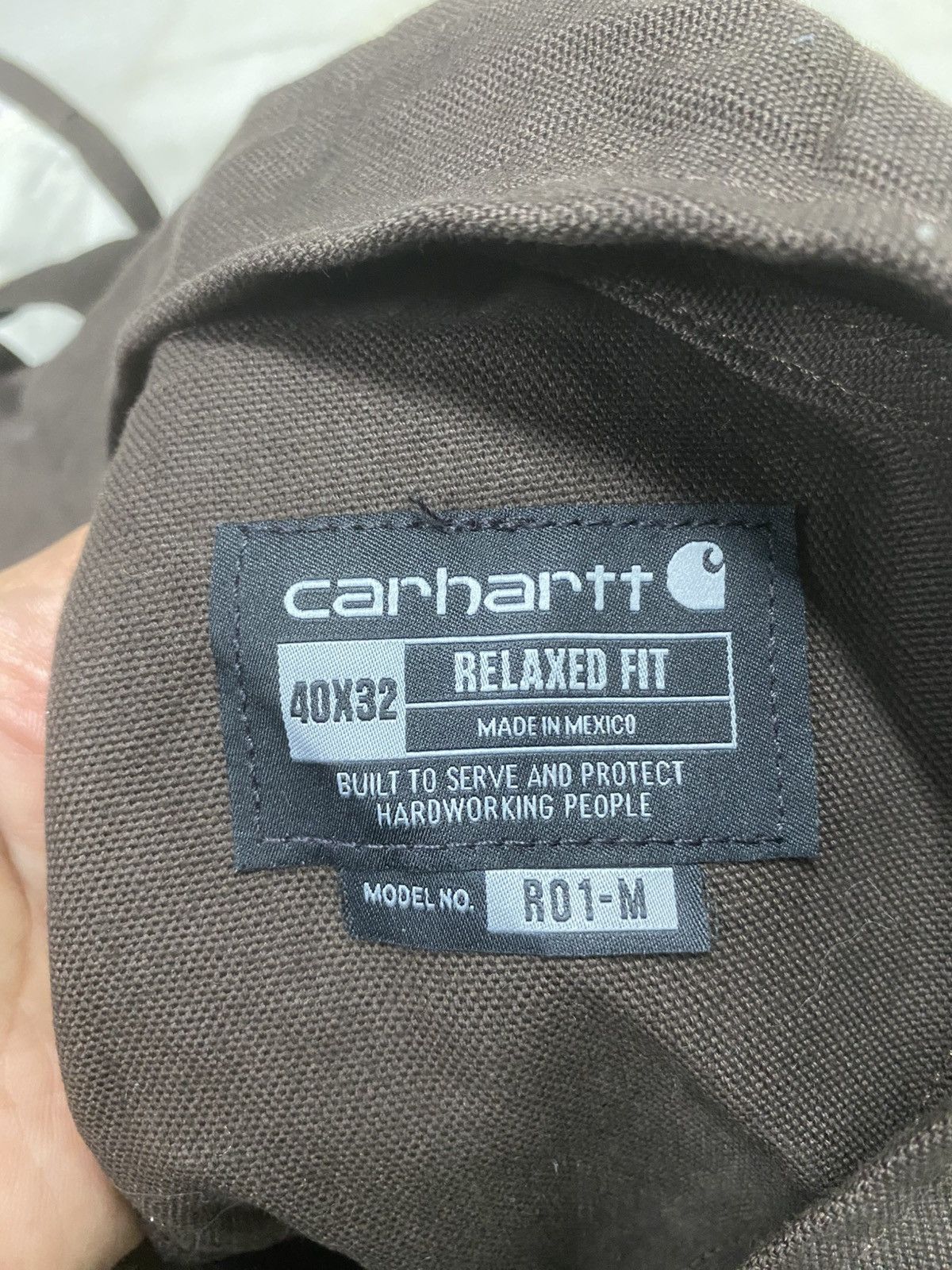 Carhartt Carhartt Overall Double knee Size US 41 - 15 Thumbnail