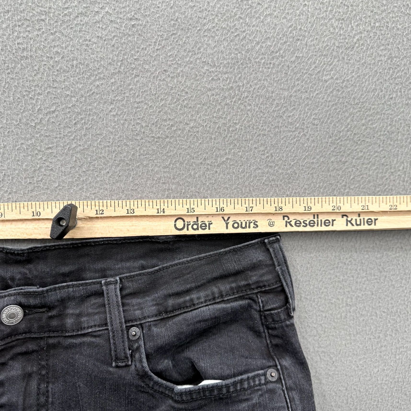 Levi's Levi's 510 Jeans Mens 38x31 Black Slim Skinny Fit Stretch Casual Size US 38 / EU 54 - 4 Thumbnail