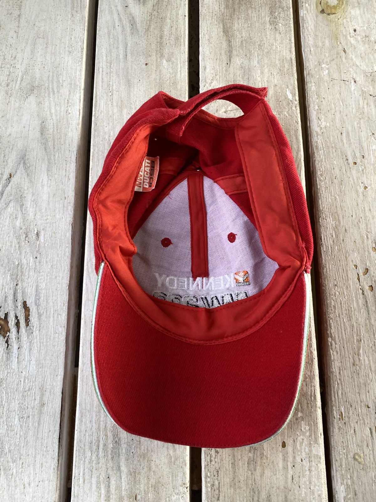 Ducati × Vintage Vintage 90s Ducati 1099 NW200 Racing Moto Cap Y2K OS Size ONE SIZE - 6 Thumbnail