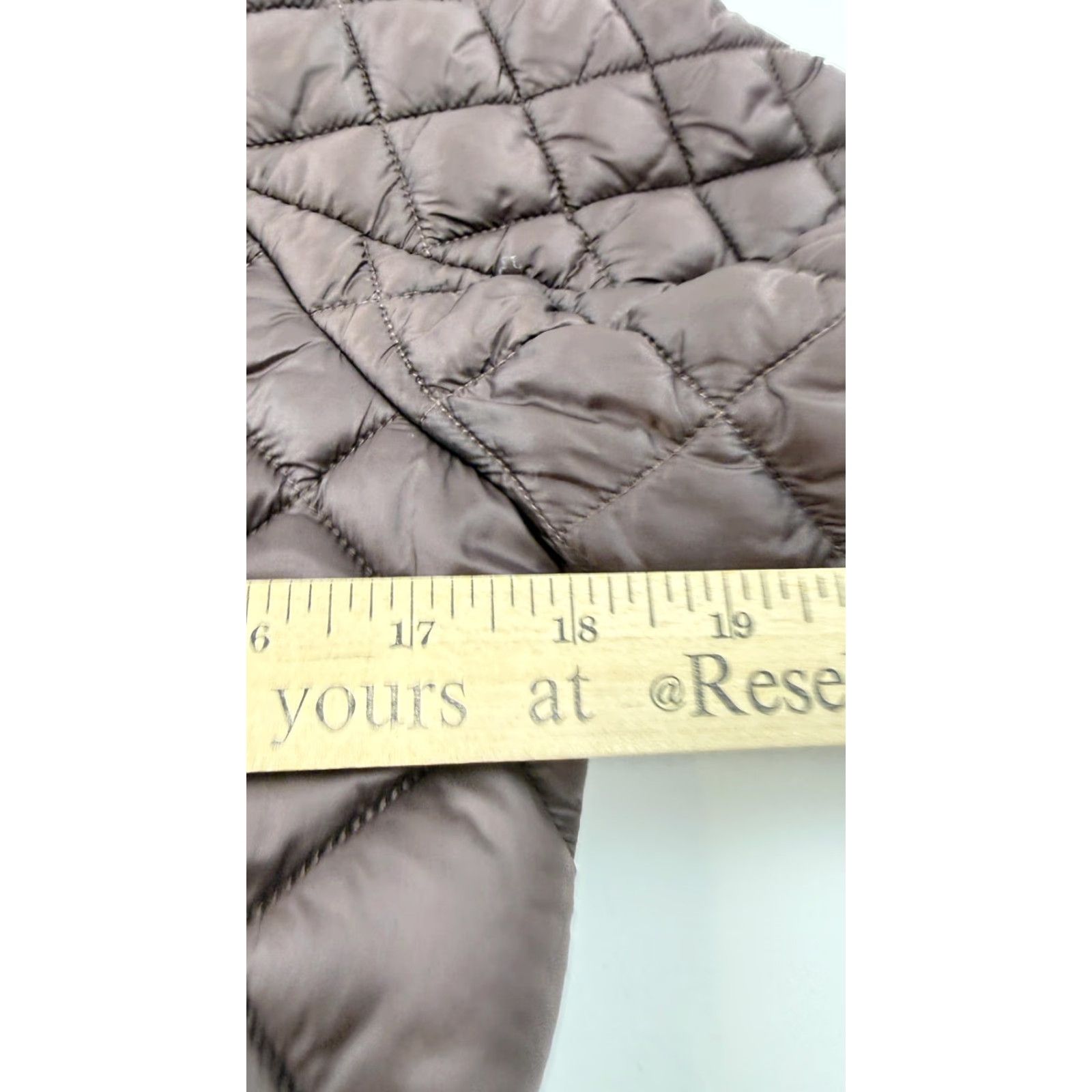 Athleta Athleta Coat Womens XS Brown Quilted Hooded Parka Full Zip Pockets Mid Length Size XS / US 0-2 / IT 36-38 - 8 Thumbnail