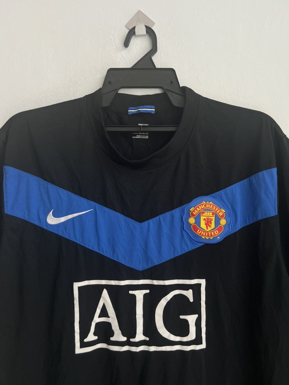 Nike 2009-10 Original Nike Manchester United Away Jersey X-Large Size US XL / EU 56 / 4 - 2 Thumbnail