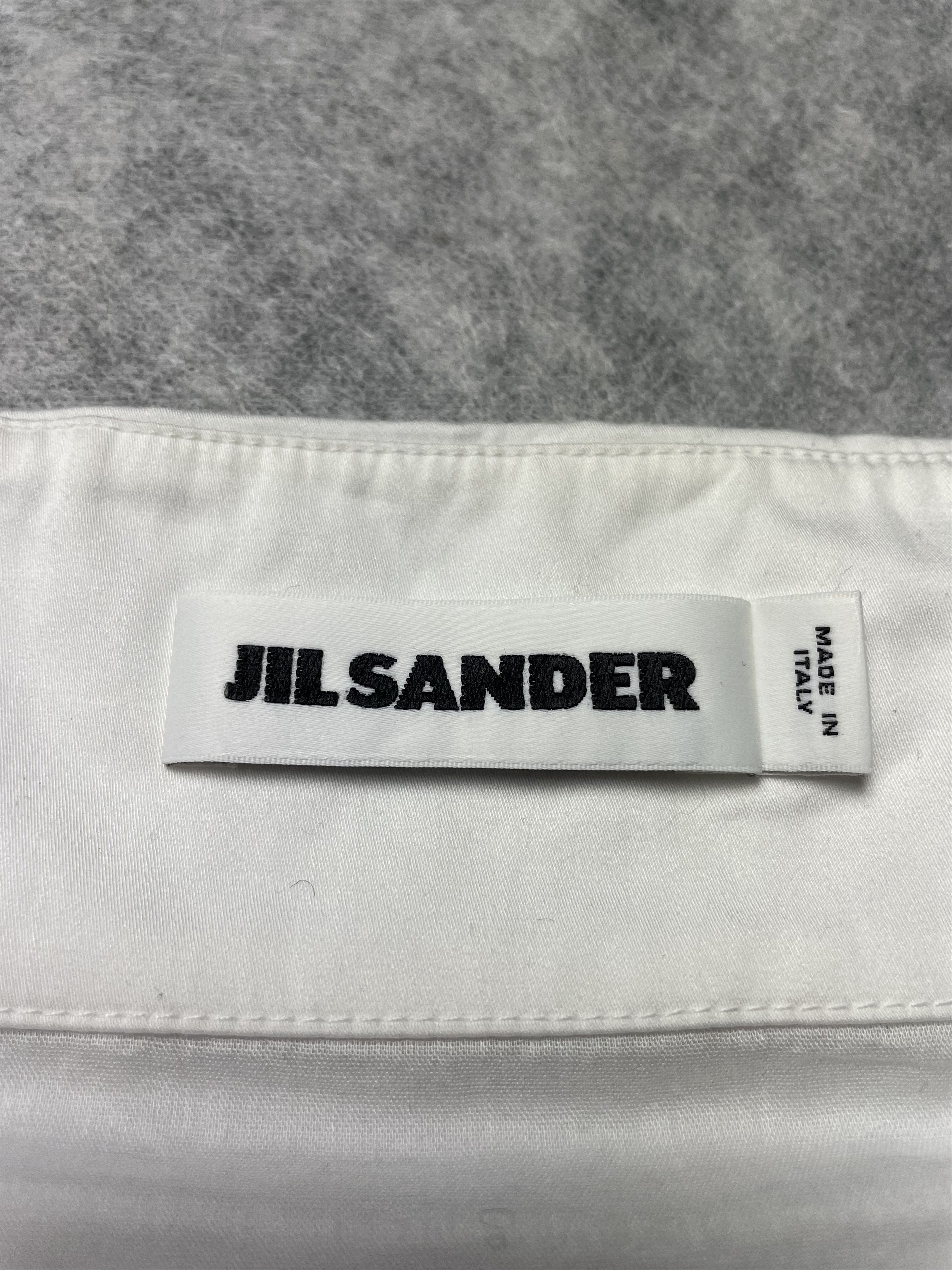 Jil Sander Jil Sander White Elegant Pencil Skirt Size EU36 Size 26" / US 2 / IT 38 - 7 Thumbnail