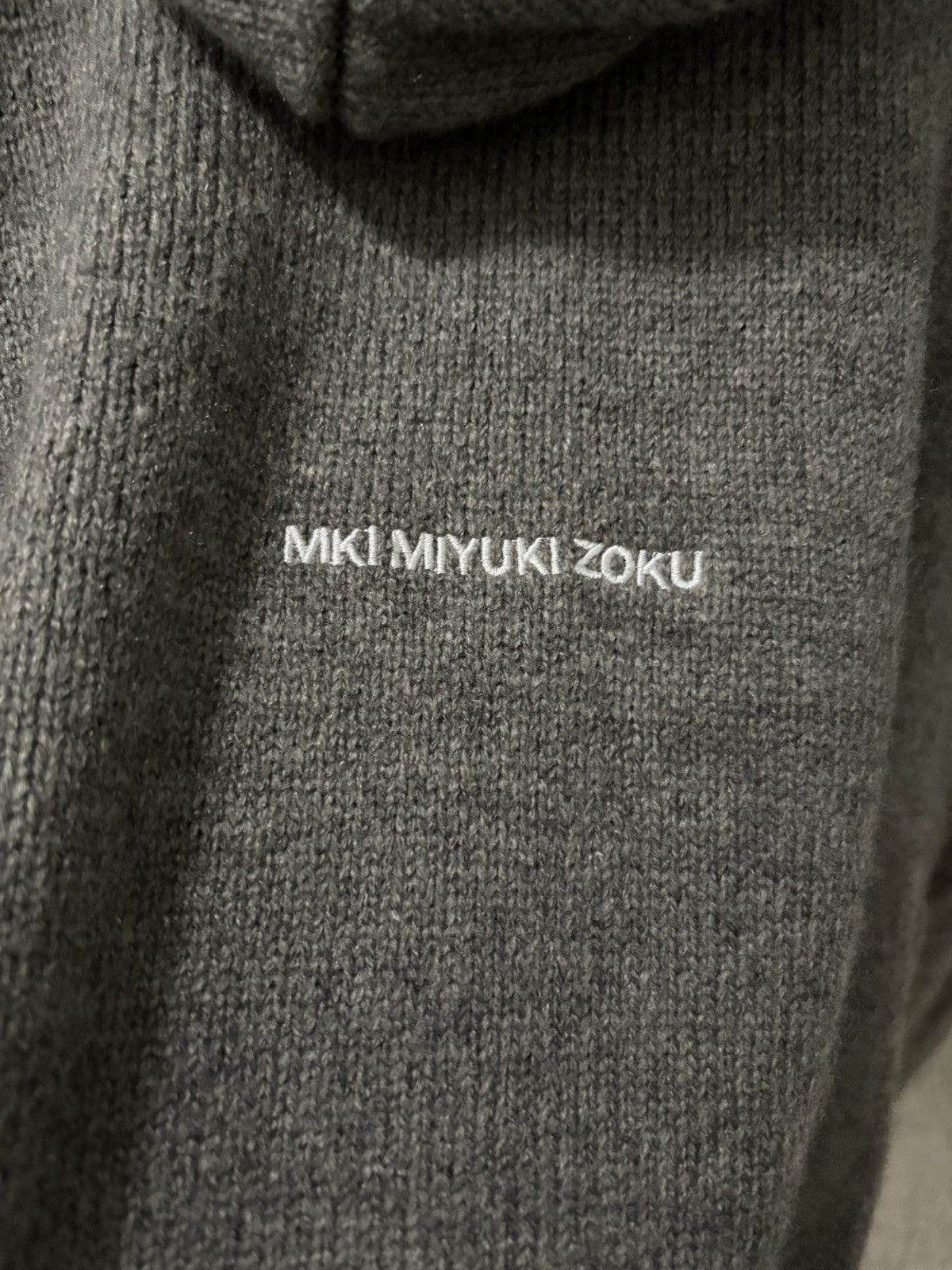 Mki Miyuki Zoku Mohair blend knit hoodie Size US M / EU 48-50 / 2 - 3 Thumbnail