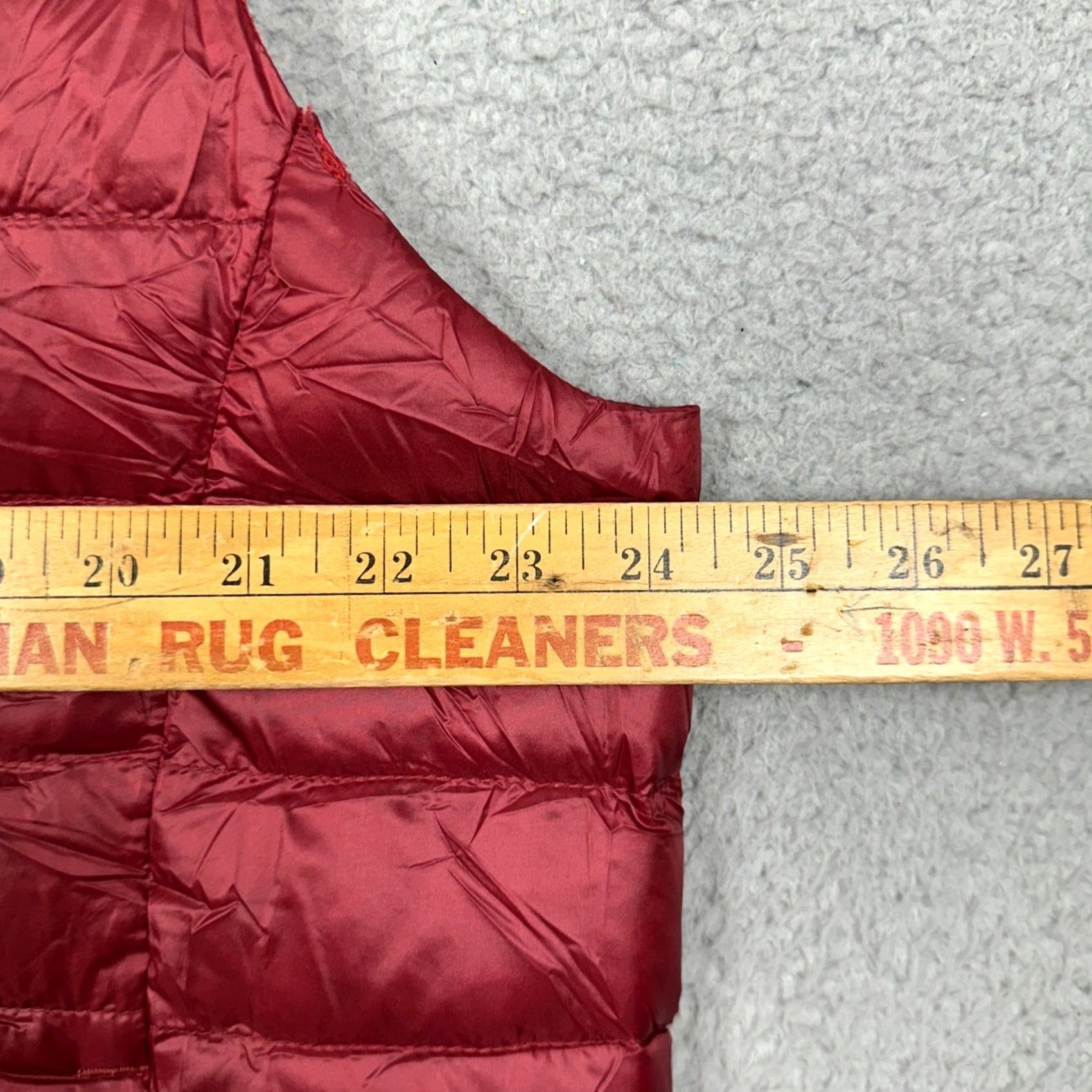 Vintage VINTAGE? No REI Co-op Down Vest Mens XL Red Puffer Zipped Pocket Sleeveless Full Zip EUC Size US XL / EU 56 / 4 - 5 Thumbnail