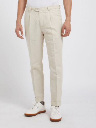 Brunello Cucinelli Dyed Pants in Open White Size US 32 / EU 48 - 1 Preview