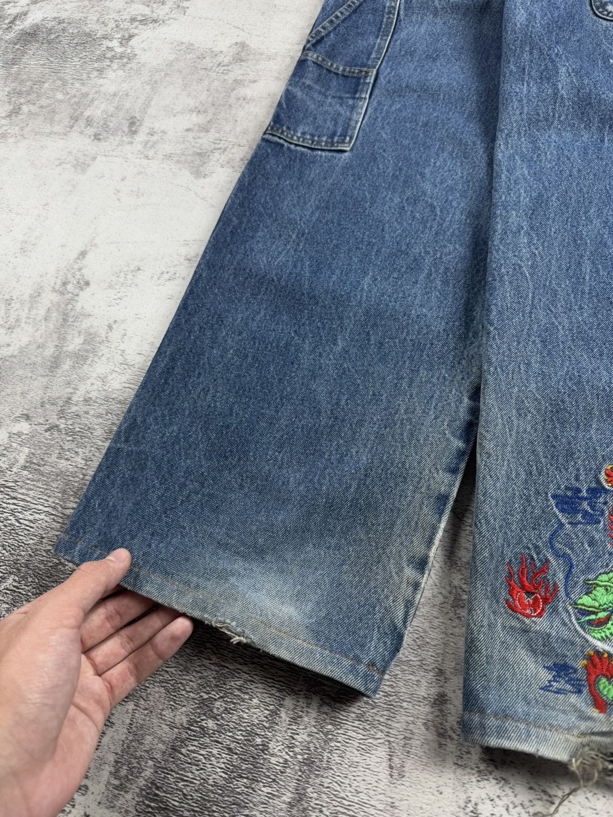 Wu-Tang Clan WU-TANG VINTAGE DENIM RAP HIP HOP BAGGY SKATE JEANS PANTS Size US 34 / EU 50 - 8 Thumbnail