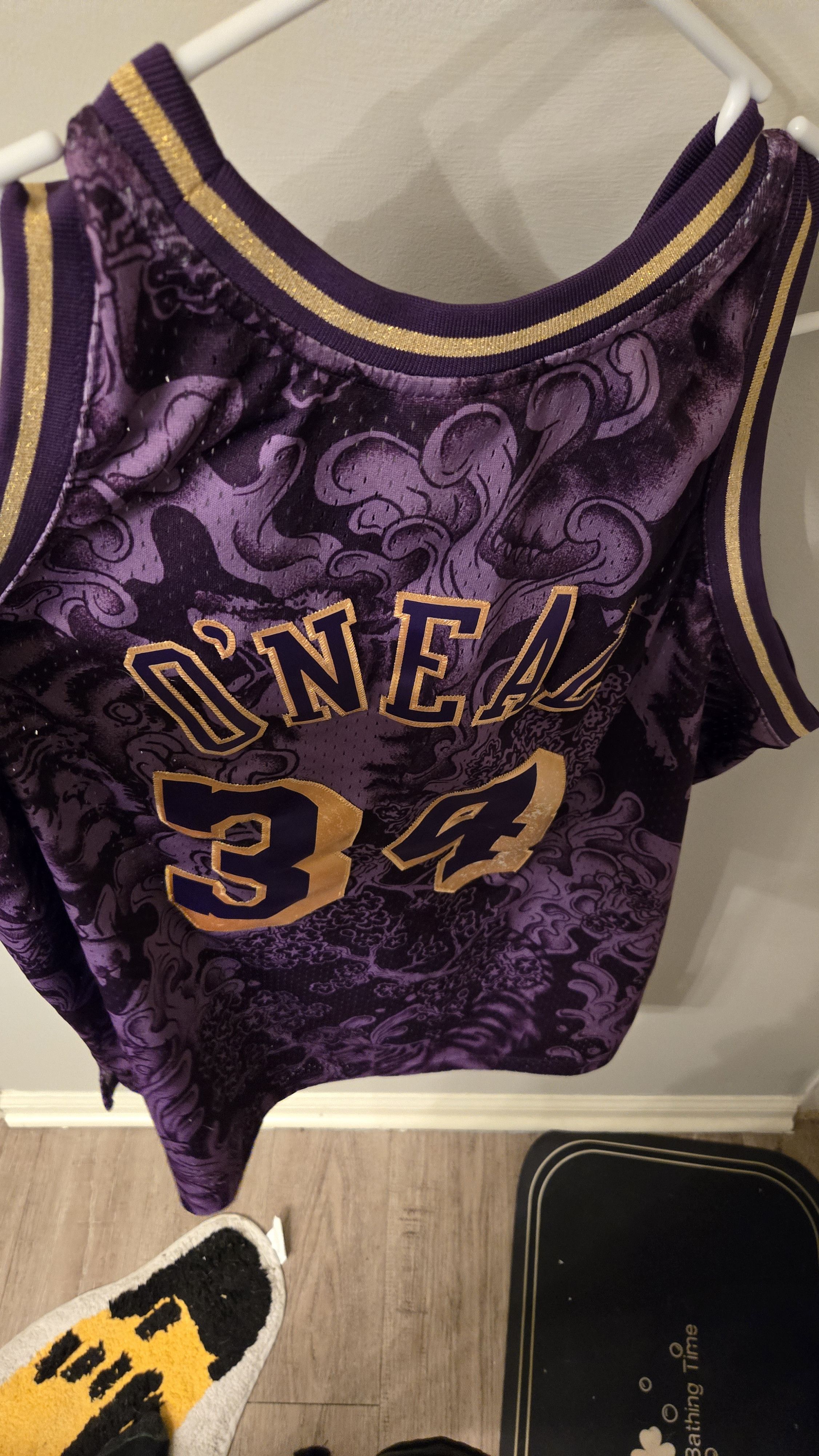 Mitchell & Ness Chinese new year Shaq lakers Size US XL / EU 56 / 4 - 1 Thumbnail