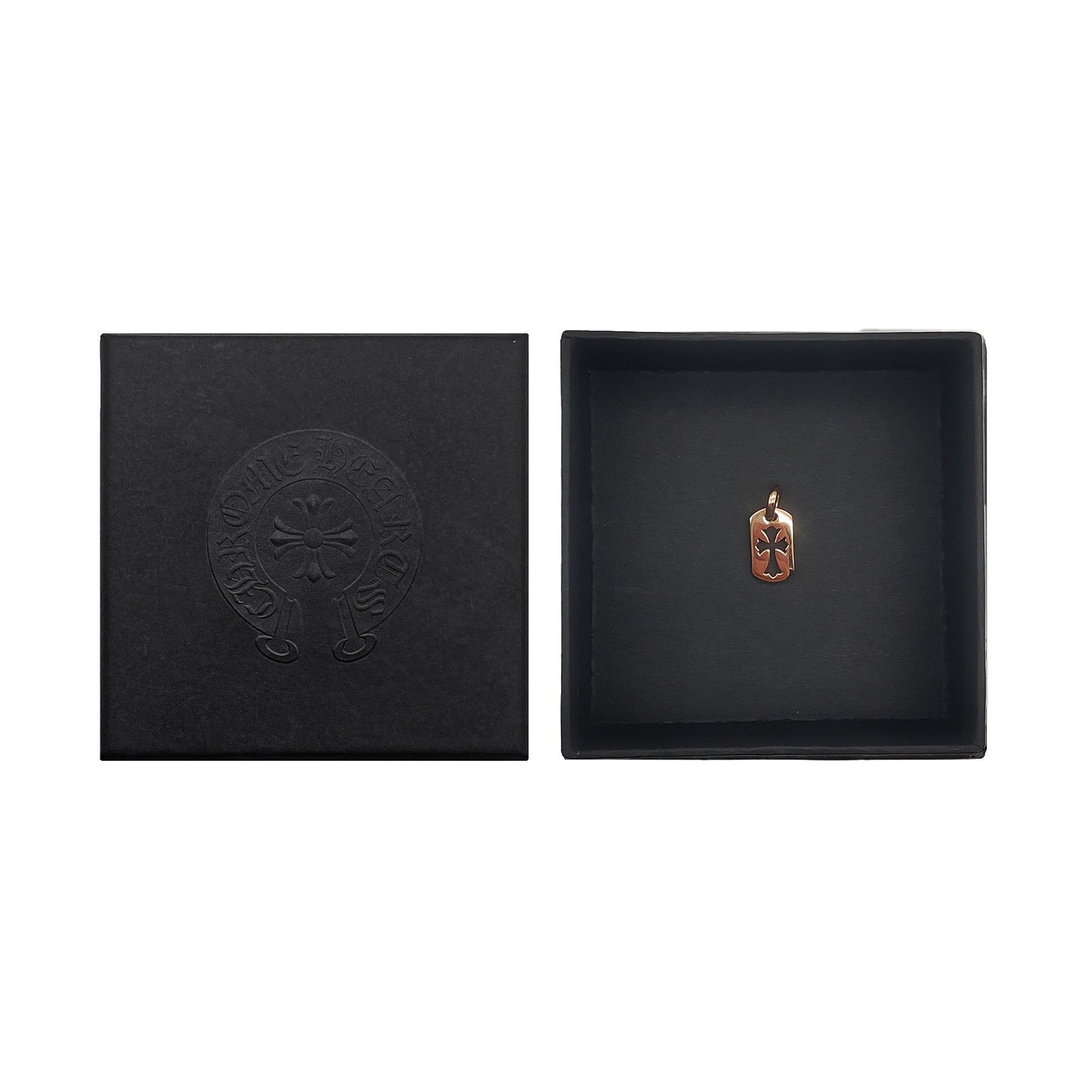 Chrome Hearts Chrome Hearts 22K Gold Cut-out Cross Dog Tag Pendant Size ONE SIZE - 3 Thumbnail
