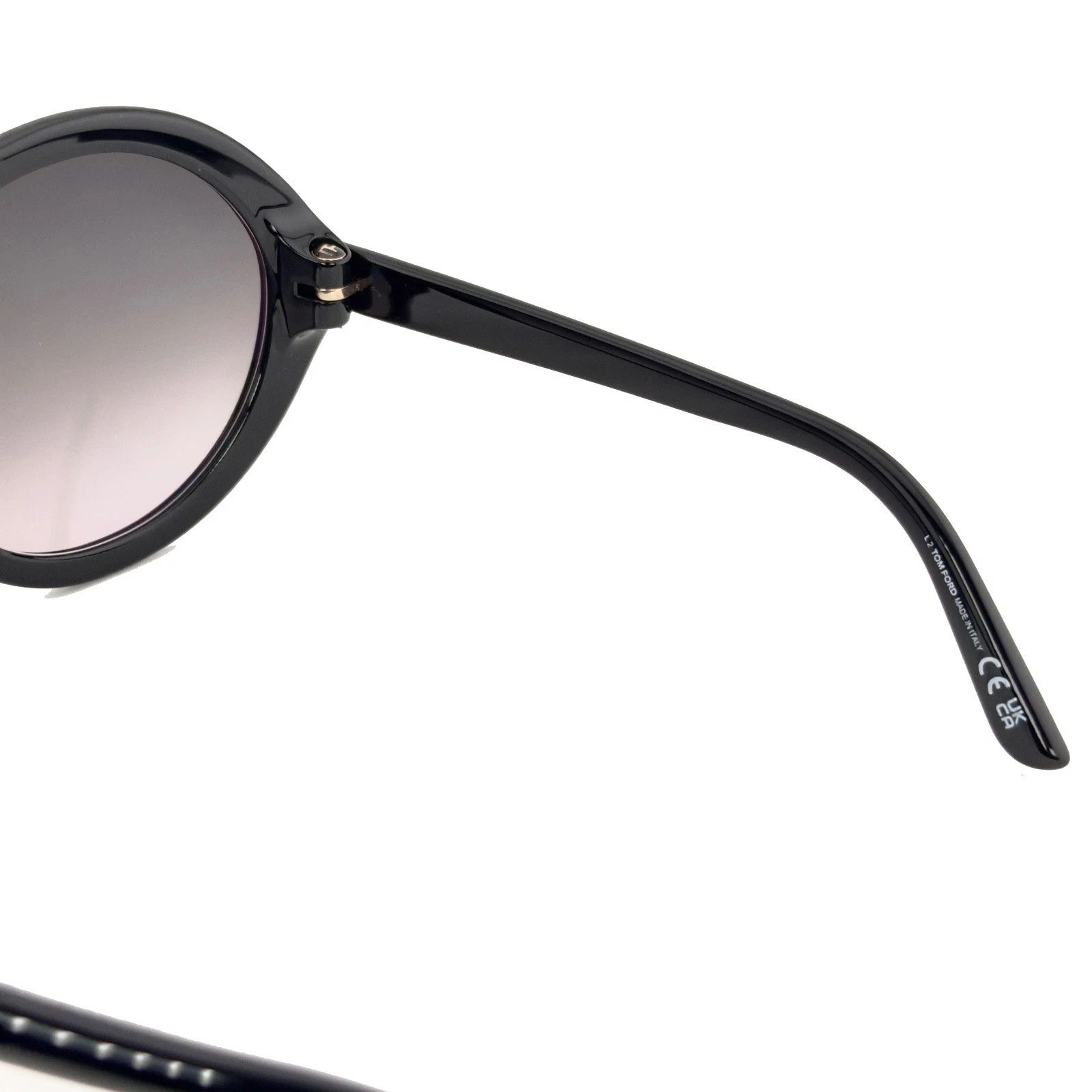 Tom Ford TOM FORD JADA TF1070 01B Black Wrap Sunglass 1070 FT1070 Size ONE SIZE - 7 Thumbnail