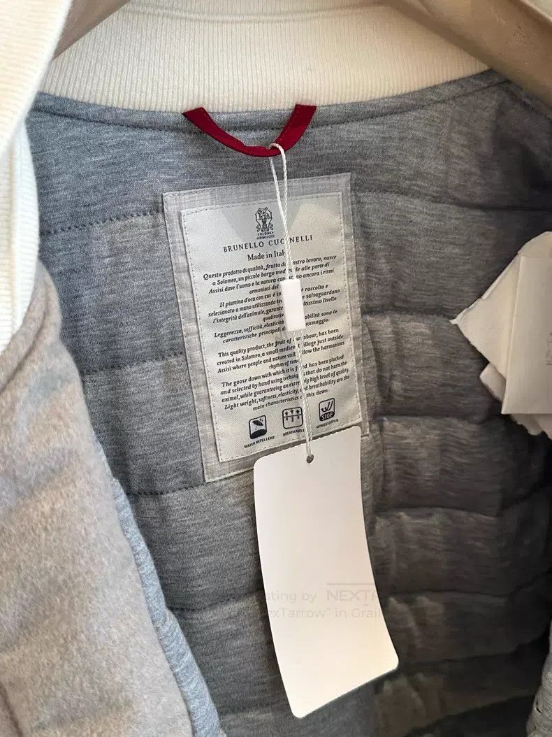 Brunello Cucinelli Brunello Cucinelli Men's Colorblocked Baseball Jacket Padd Size US M / EU 48-50 / 2 - 5 Thumbnail