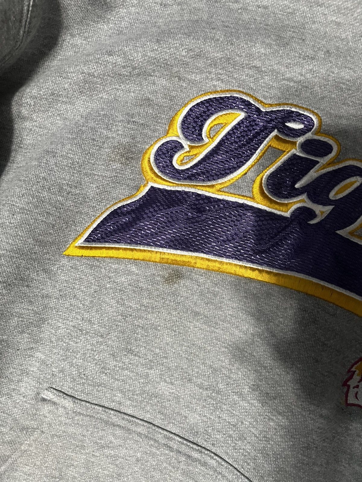 Vintage vintage LSU TIGERS hoodie Size US L / EU 52-54 / 3 - 2 Thumbnail