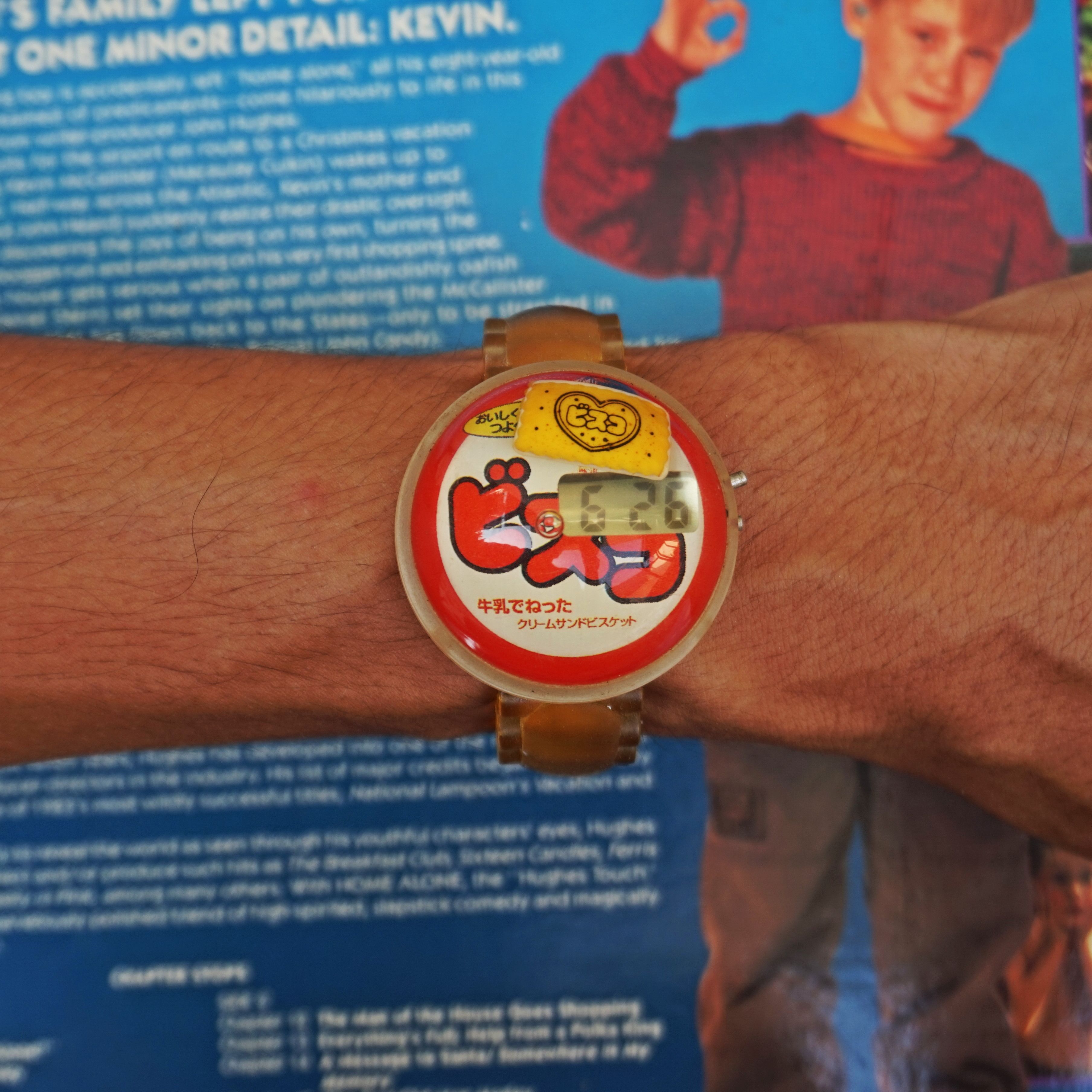 Japanese Brand rare! 80s Watch Merchandise Glico Biscuit Japan Size ONE SIZE - 5 Thumbnail