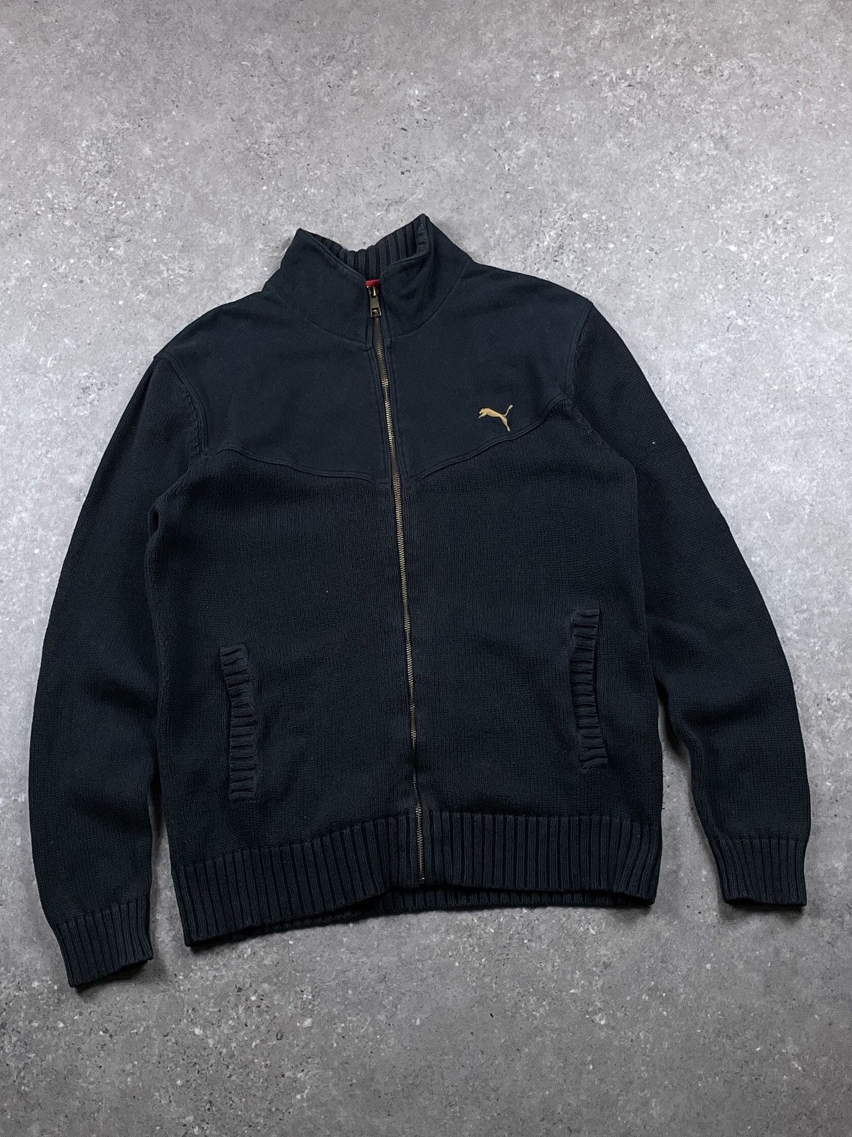 Puma crazy avangarde y2k puma sweater japan style Size US L / EU 52-54 / 3 - 1 Thumbnail