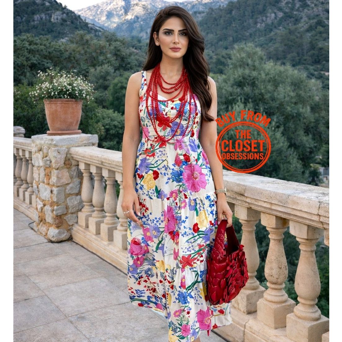 wedding dress with gold accents Enchanting Wedding Dress with Floral Accents and Graceful V-Neckline