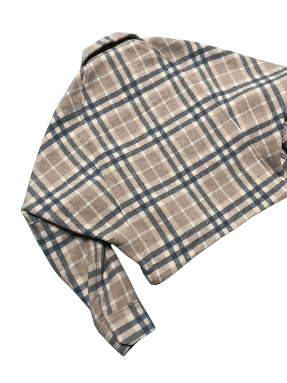Japanese Brand × Samsoe Samsoe Samsoe Samsoe Plaid Wool Cropped Jacket Size XS / US 0-2 / IT 36-38 - 7 Thumbnail