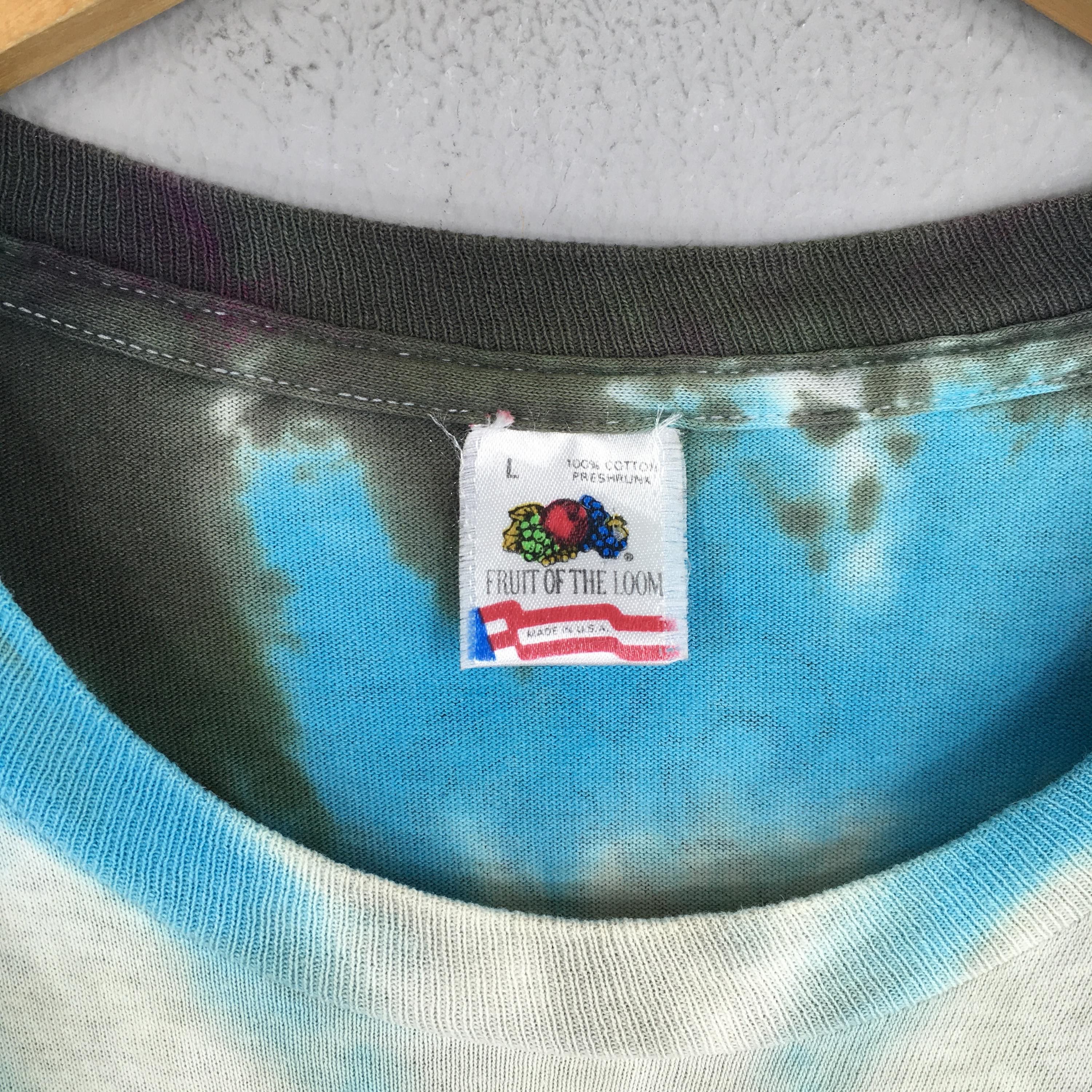 Band Tees Vintage 1991 Grateful Dead Rock Concert Tie Dye Tshirt Large Size US L / EU 52-54 / 3 - 4 Thumbnail