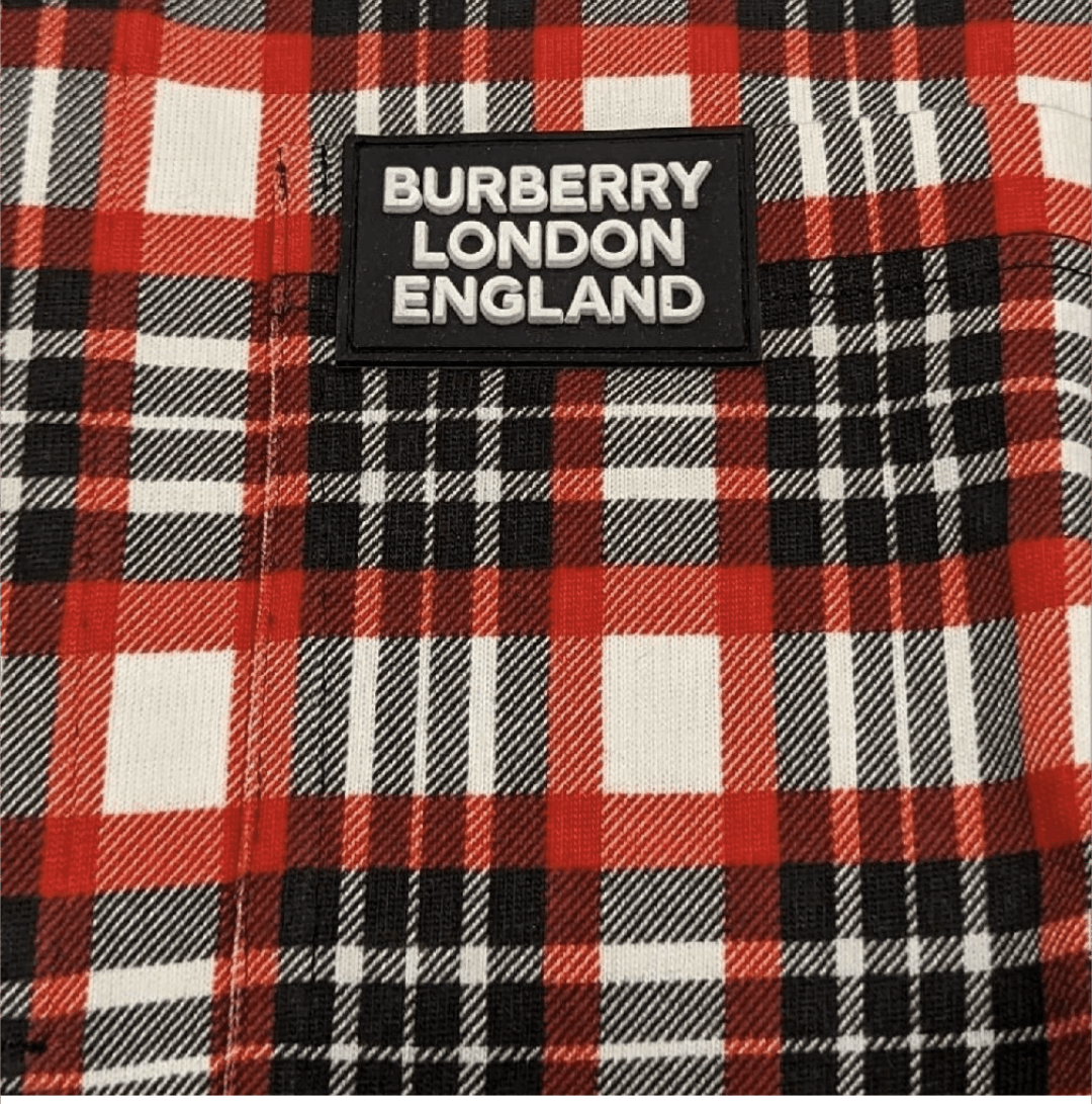 Burberry Burberry Plaid Remodeled Rugby Shirt Red Small Size US S / EU 44-46 / 1 - 5 Thumbnail