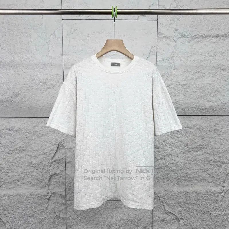 Dior Dior White Cotton Men's T-Shirt . Size US M / EU 48-50 / 2 - 1 Thumbnail
