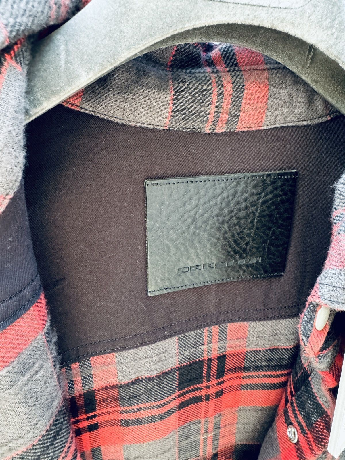 Rick Owens Drkshdw TYRONE PLAID - flannel japan Size US L / EU 52-54 / 3 - 4 Thumbnail