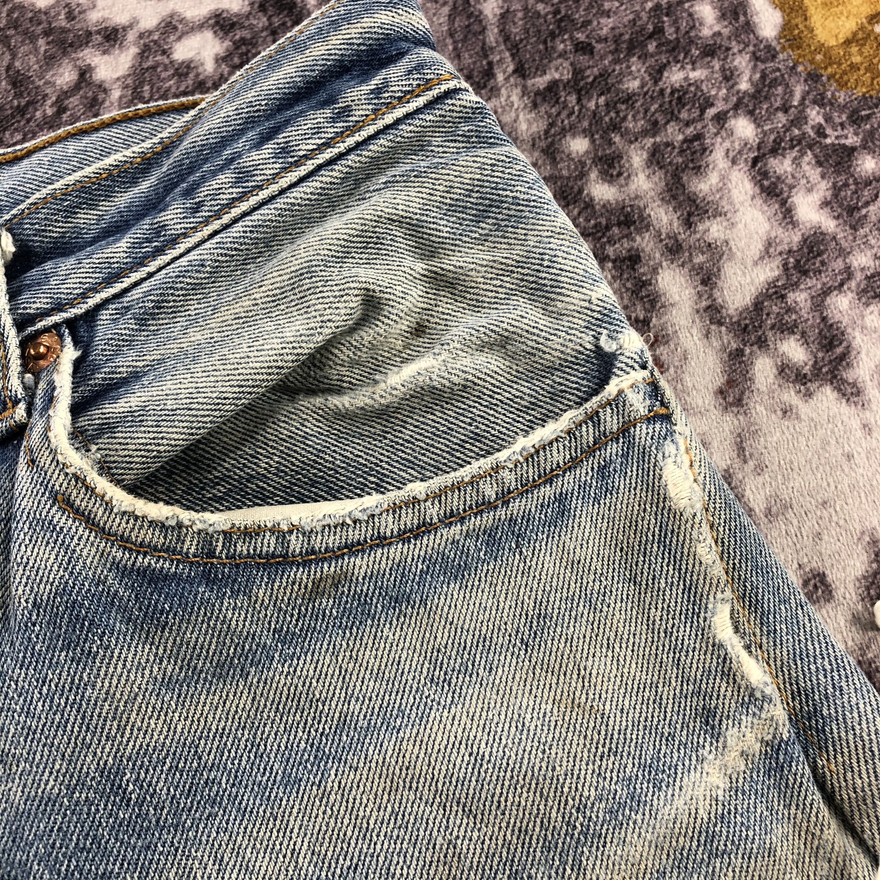Levi's 90s Vintage Distress Levis 501 Jeans-JM2797 Size 28" / US 6 / IT 42 - 14 Thumbnail