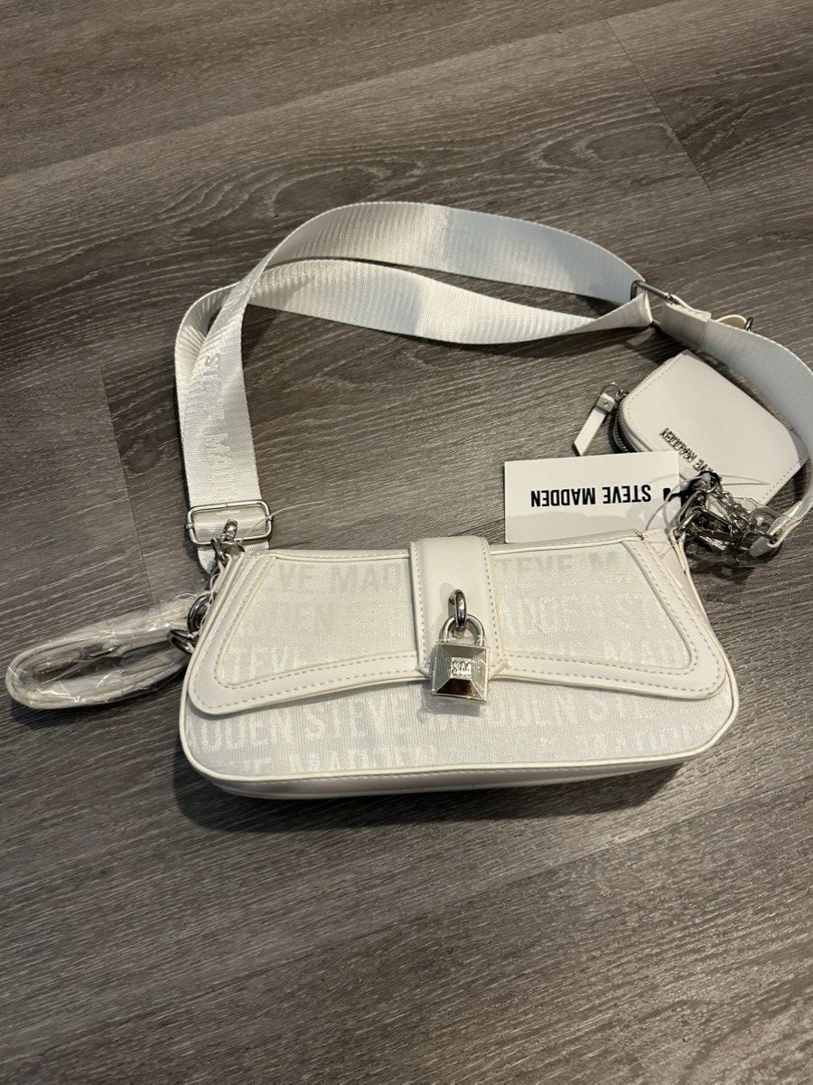 Steve Madden Steve Madden White Mini Purse Size ONE SIZE - 1 Thumbnail
