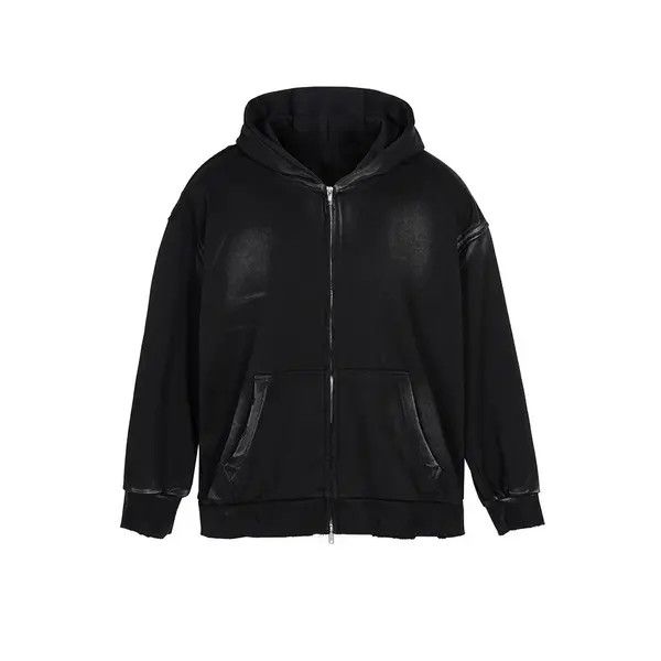 VIBE Dirty Washed High Street Homber Hoodie Sweatshirt Zipper y2k Size US L / EU 52-54 / 3 - 4 Thumbnail