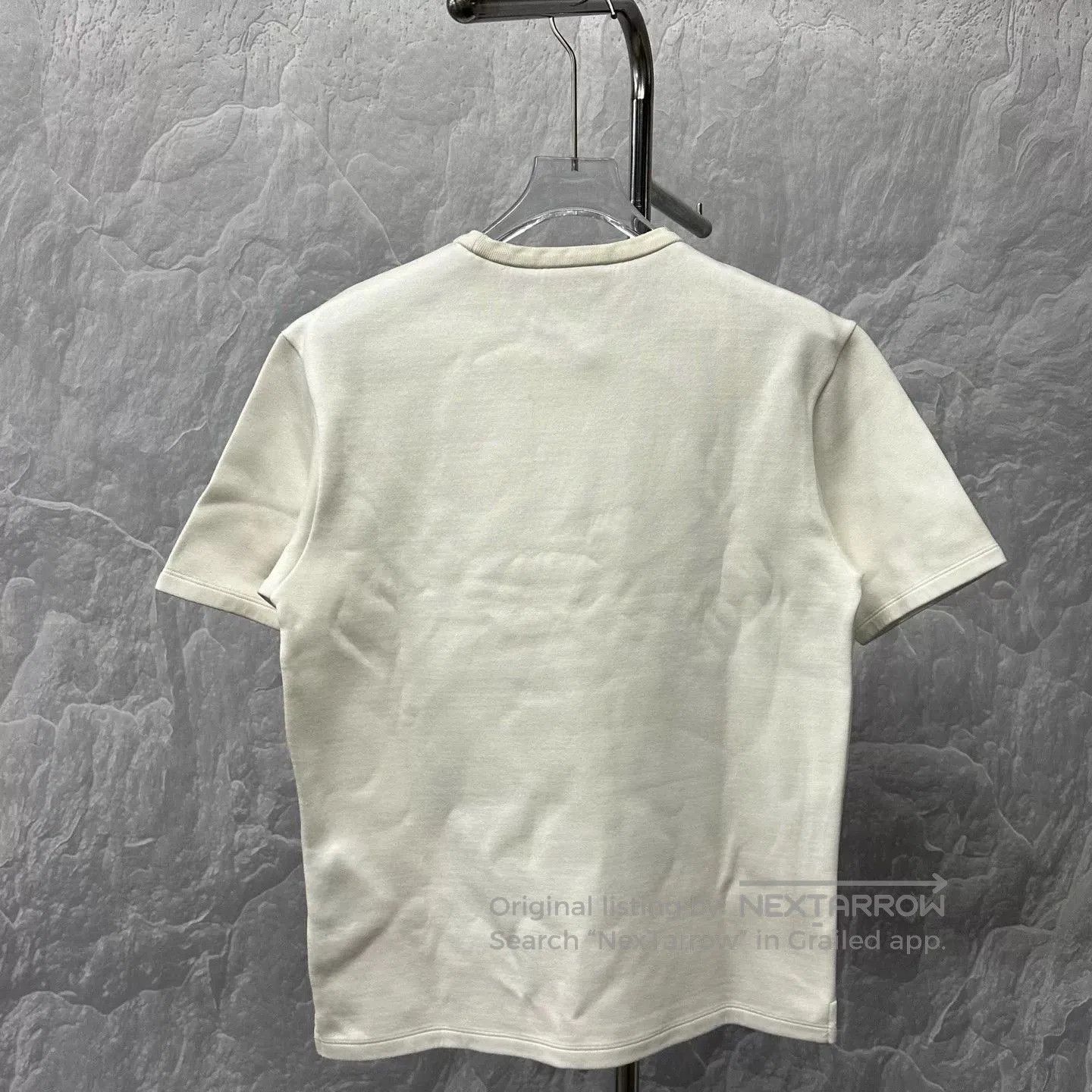 Prada prada embossed logo short sleeve t-shirt. Size US M / EU 48-50 / 2 - 4 Thumbnail