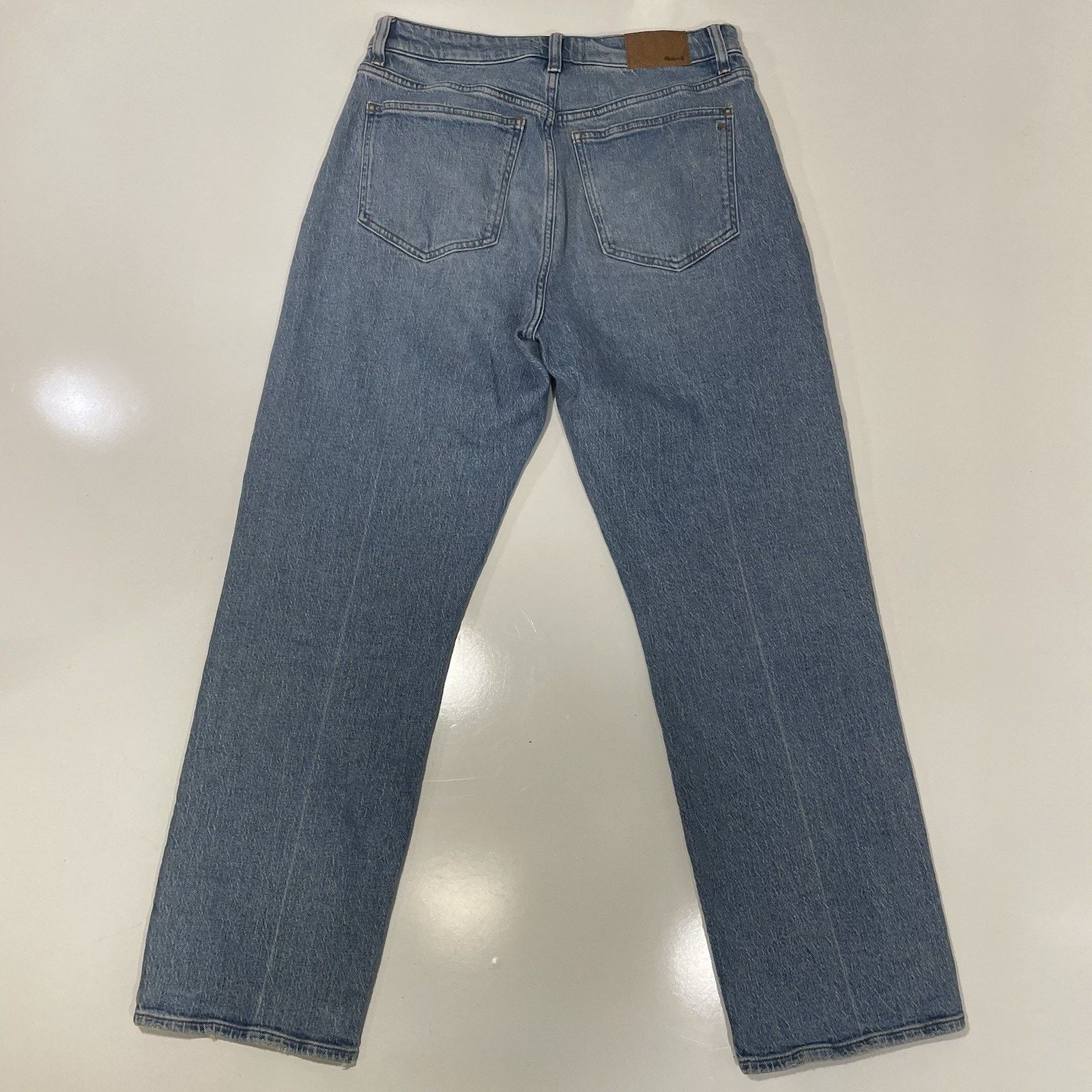 Madewell Madewell The Perfect VTG Straight Jeans Women's 30x29 Blue Size 30" / US 8 / IT 44 - 7 Thumbnail