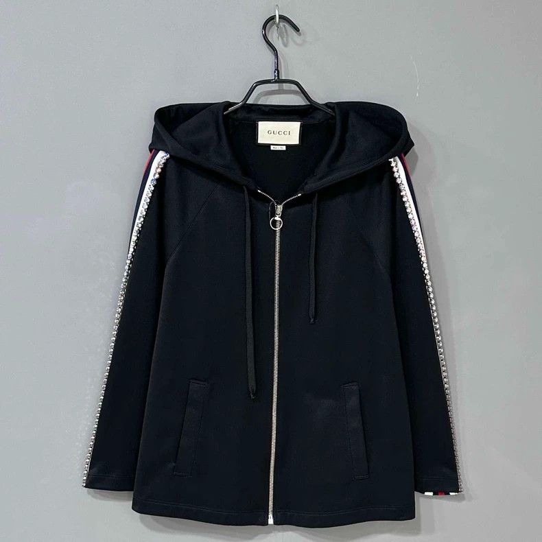 Gucci Gucci Rhinestone zipper jacket 2506-Nextarrow Size US M / EU 48-50 / 2 - 1 Thumbnail